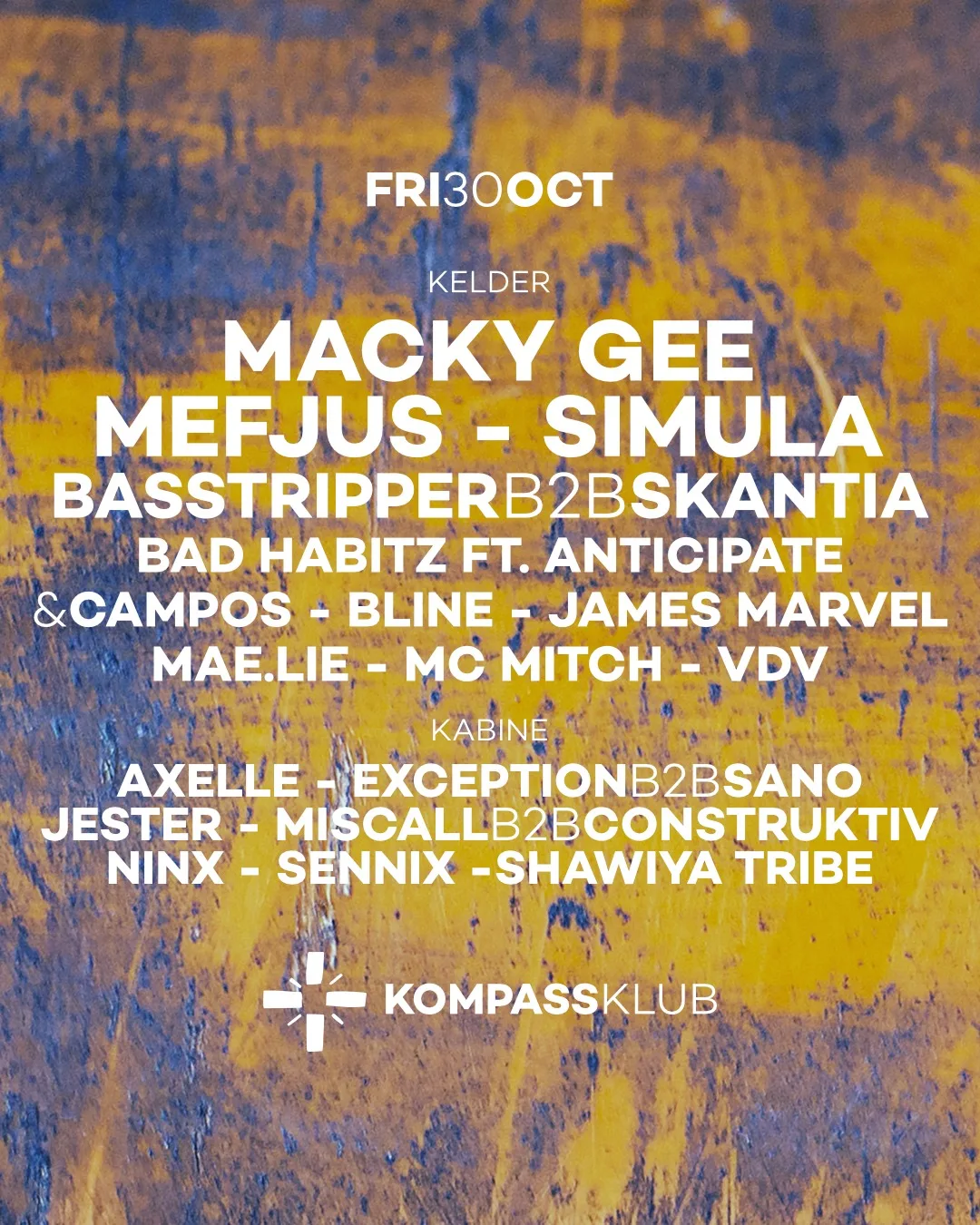 Macky Gee, Mefjus & Simula at Kompass op Facebook