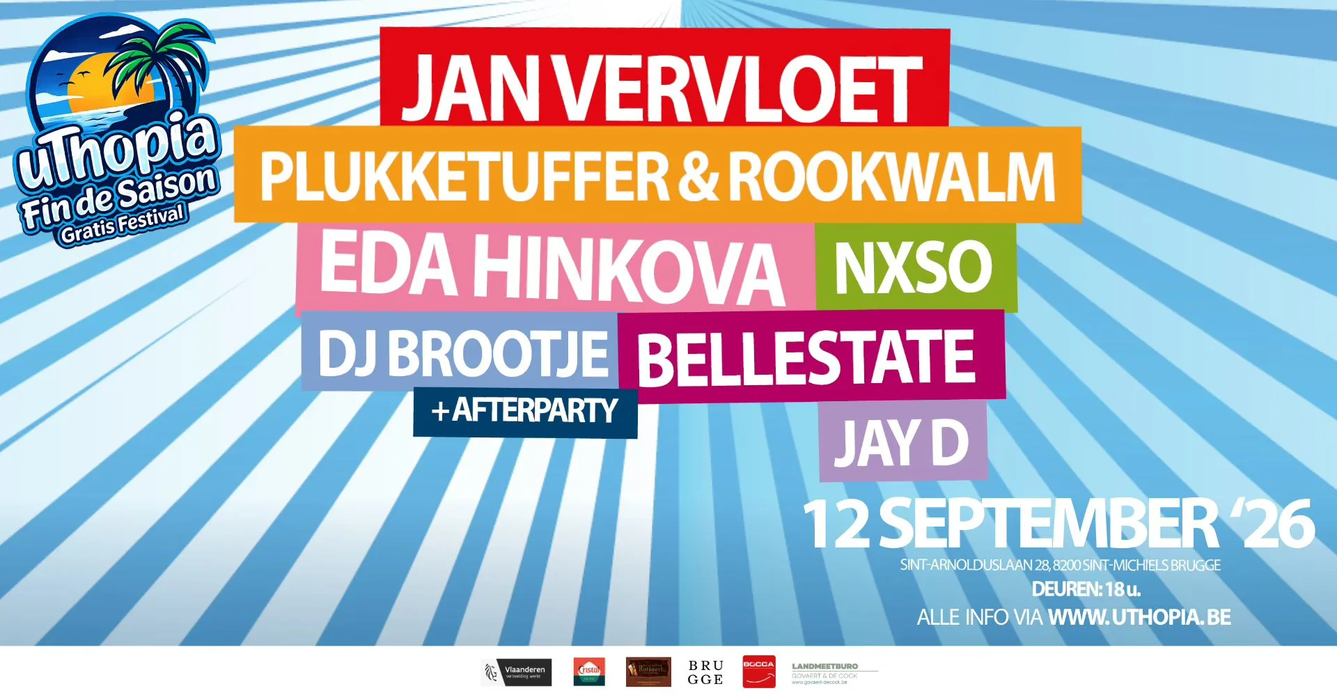 Uthopia - Gratis Festival - Fin De Saison op Facebook