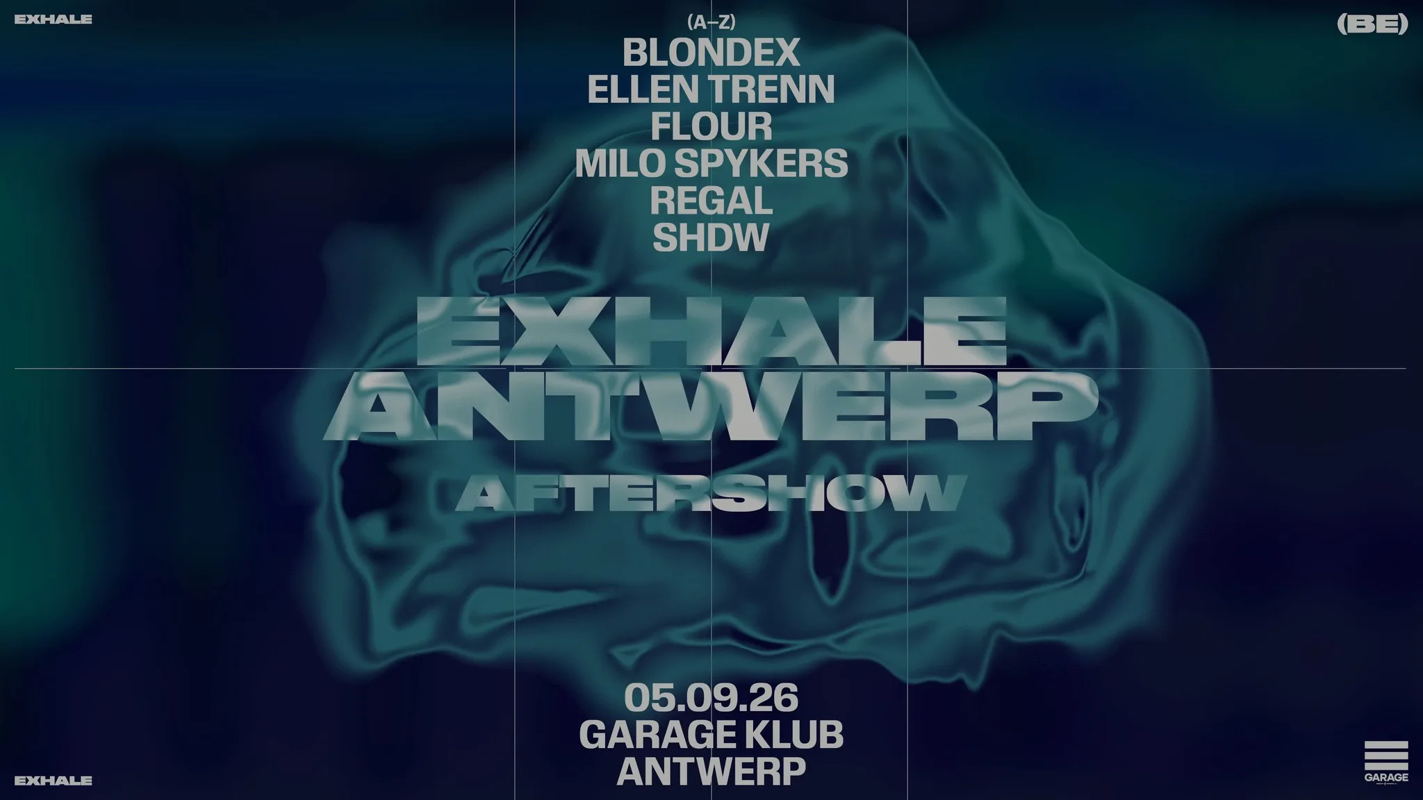 EXHALE X GARAGE KLUB AFTERSHOW op Facebook