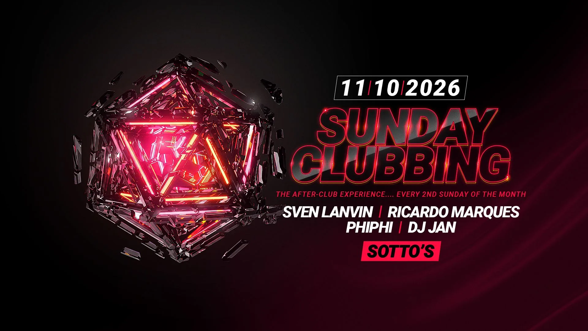 Sunday Clubbing op Facebook