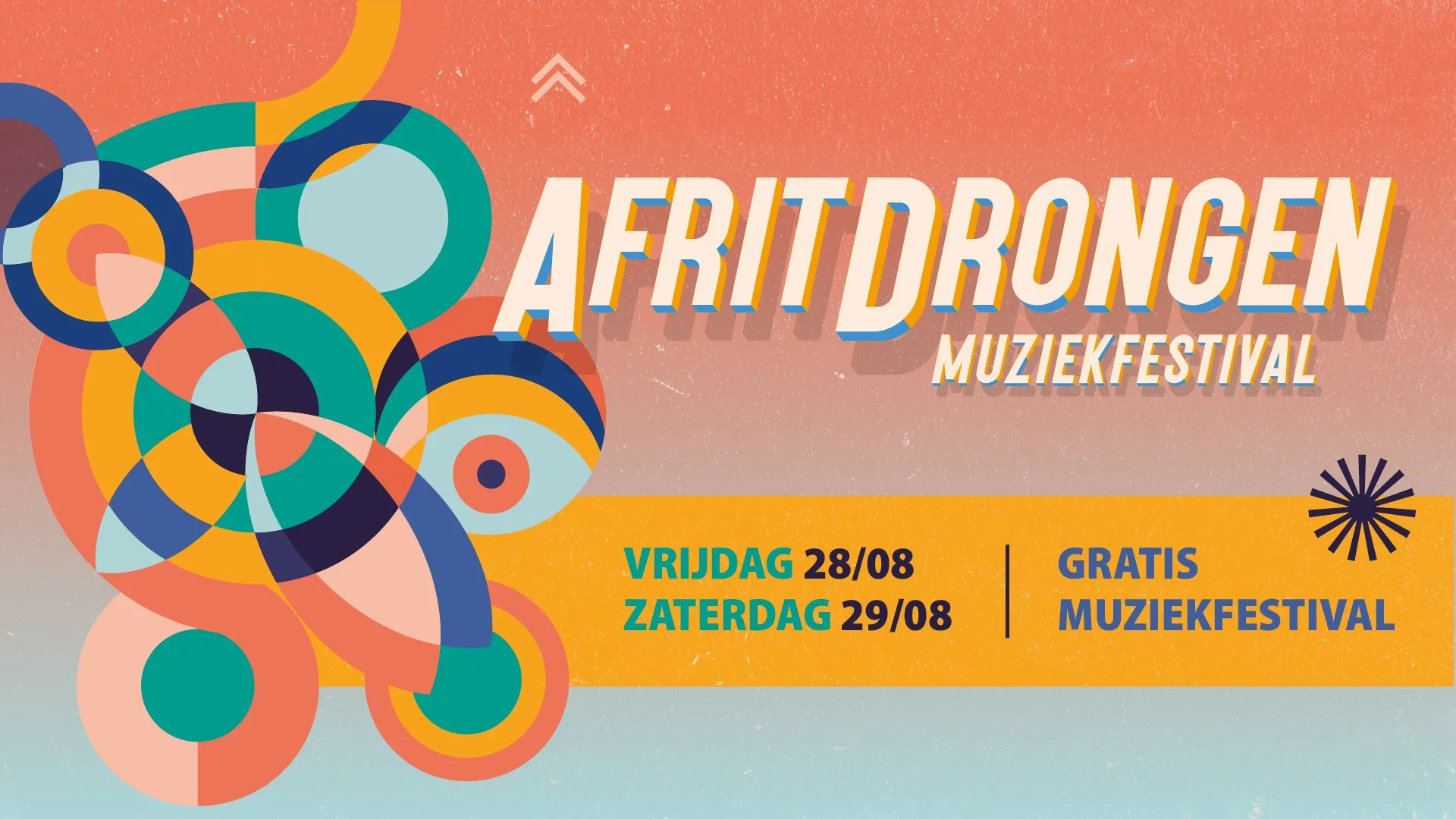 AfritDrongen muziekfestival 2026 op Facebook