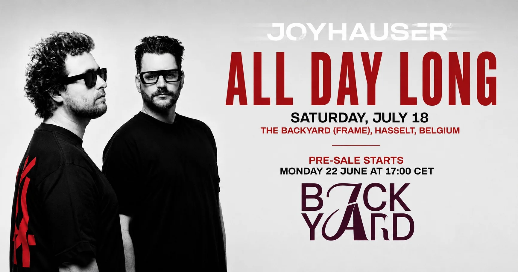 All Day Long at The Backyard op Facebook