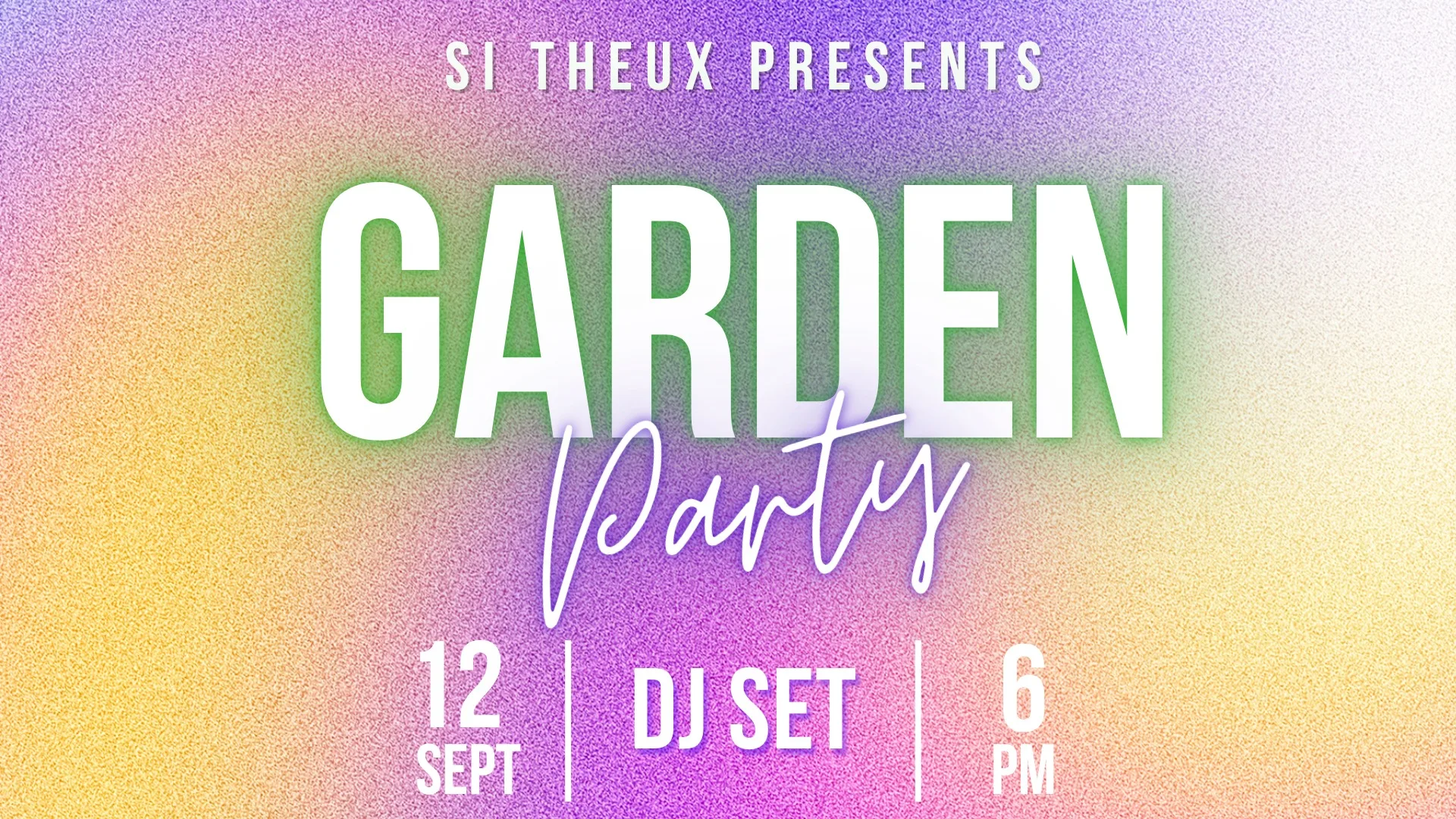 Garden Party du SI op Facebook