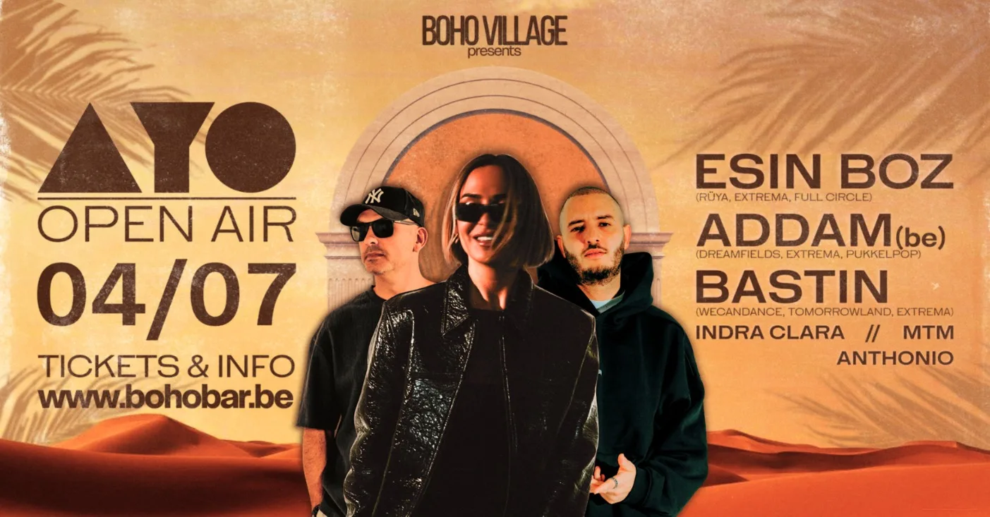 AYO OPEN AIR – AFRO HOUSE EDITION | BOHO VILLAGE op Facebook