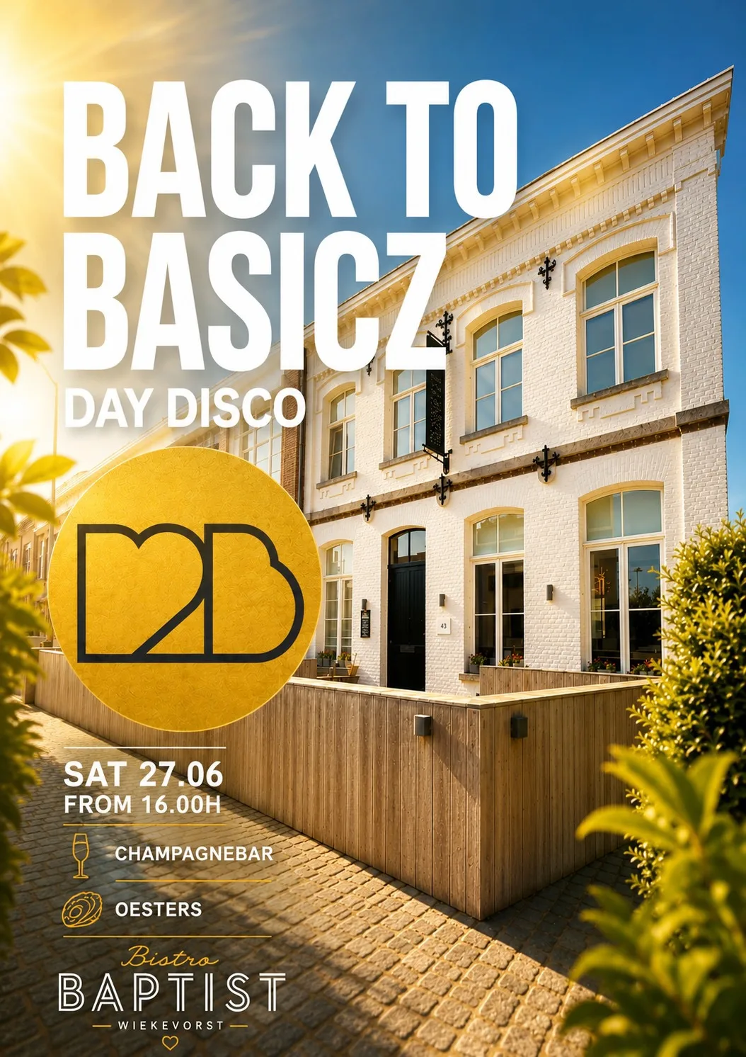 Back To Basicz Day Disco Baptist op Facebook