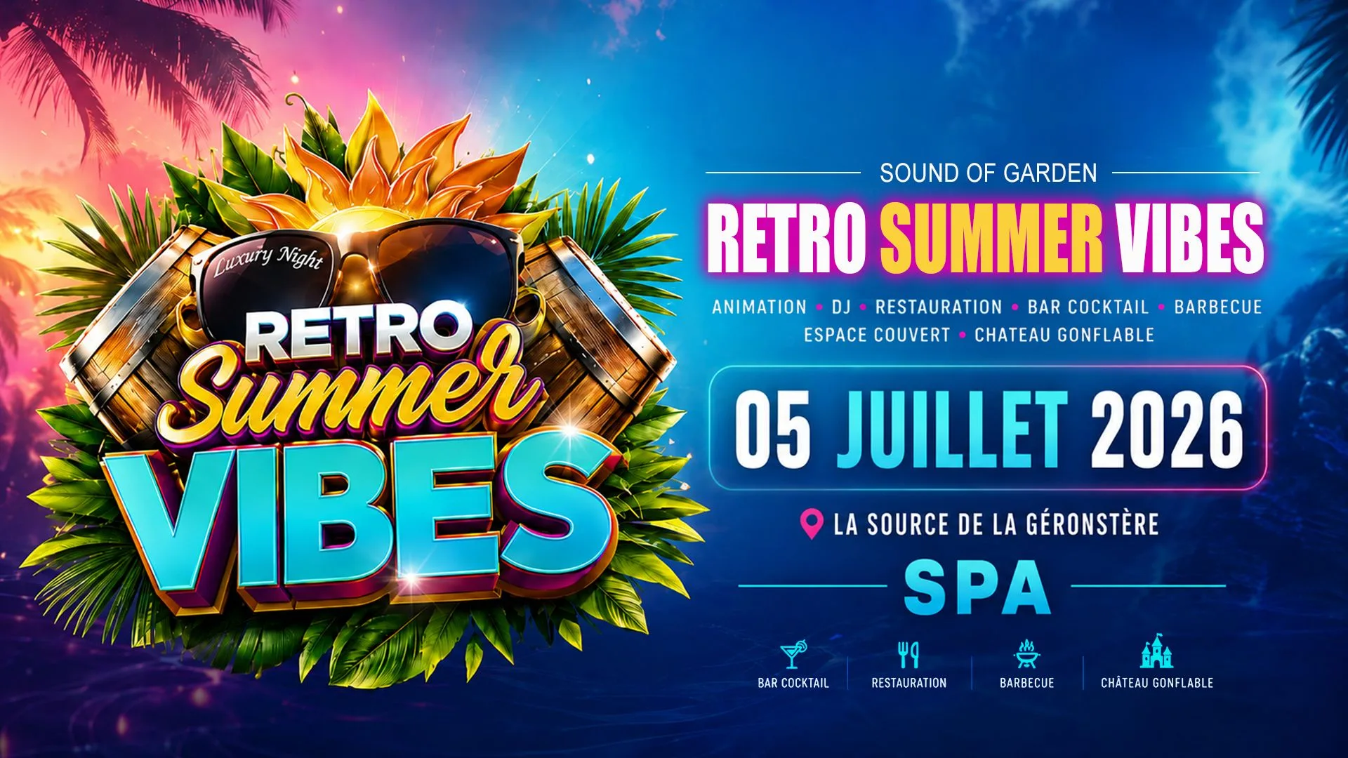 Retro Summer Vibes op Facebook