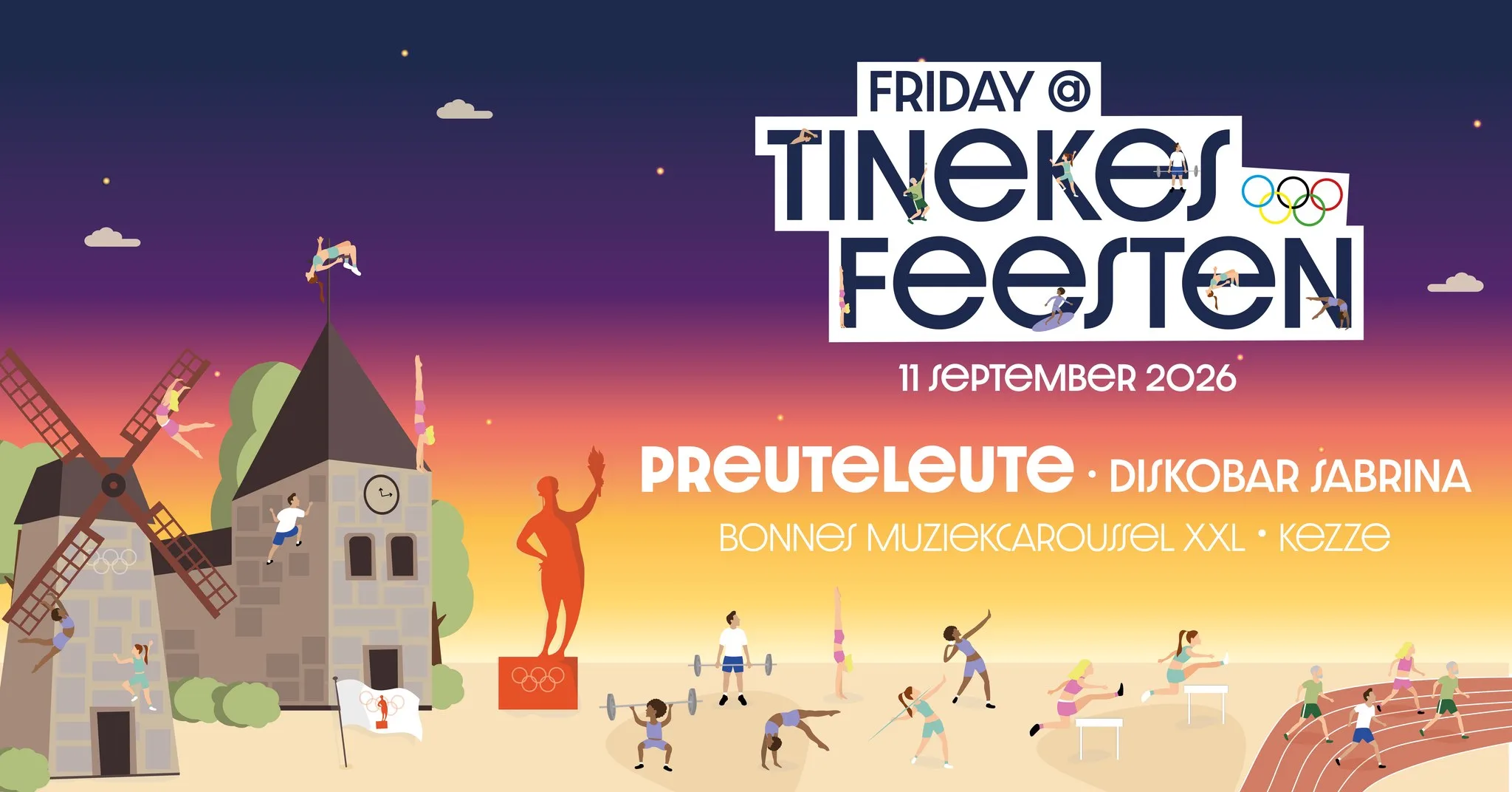 FRIDAY @ TF 2026 op Facebook