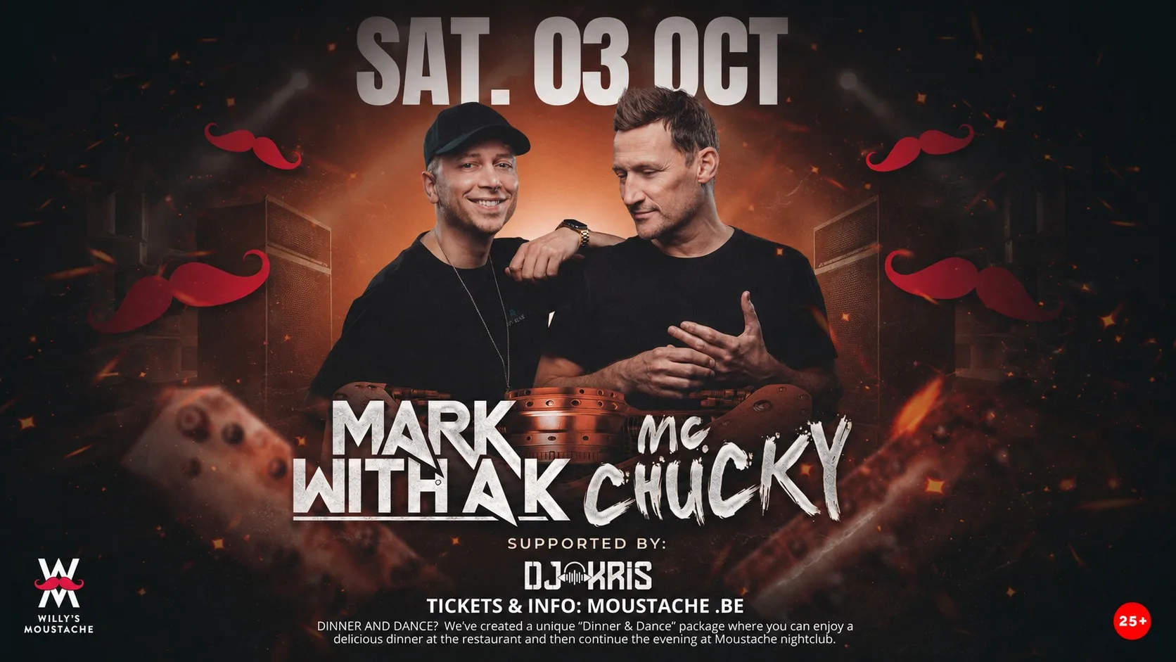 Sat. 03 Oct. | Mark With a K & Mc Chucky op Facebook