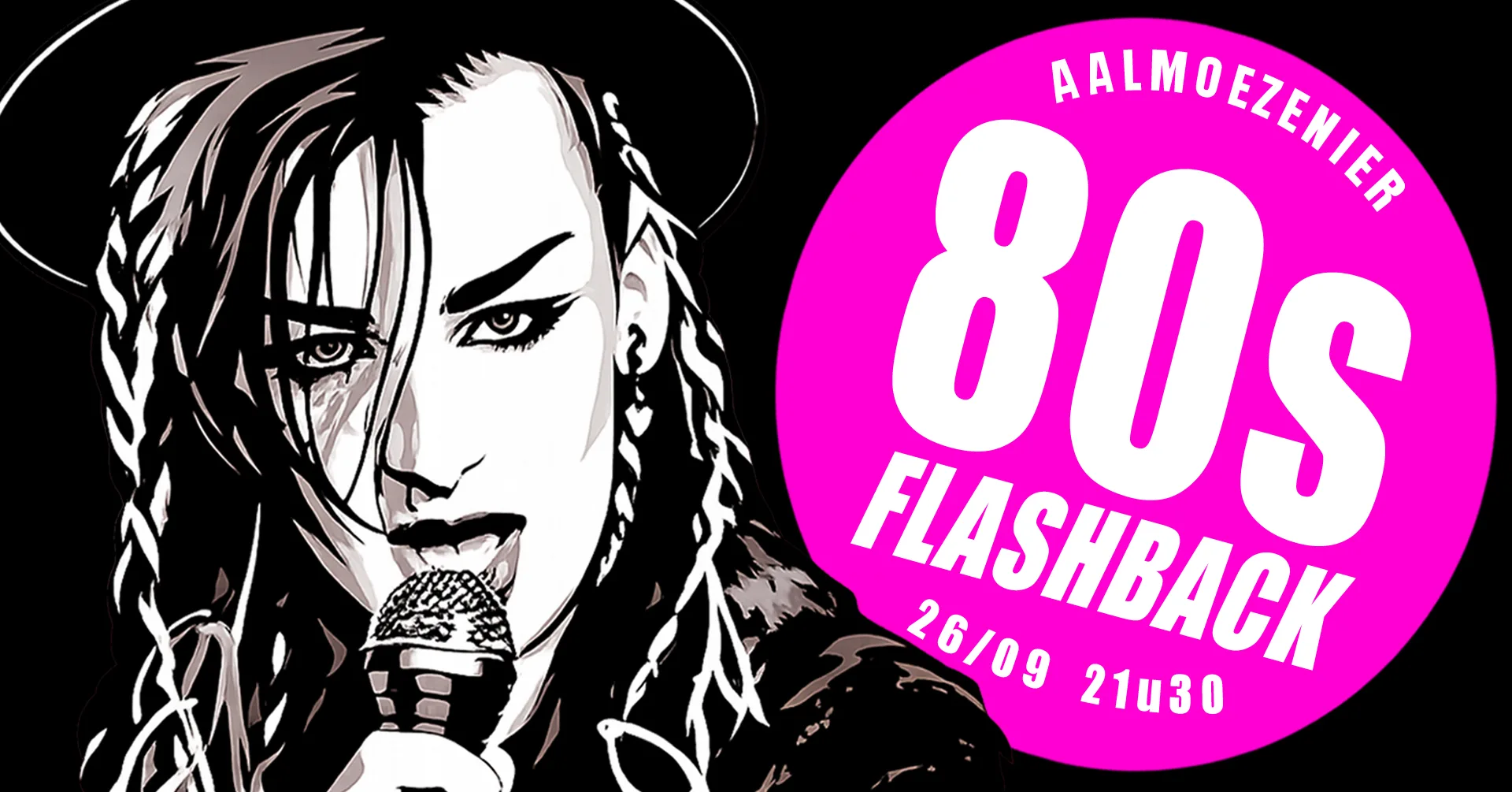80s Flashback Party 26/9 op Facebook
