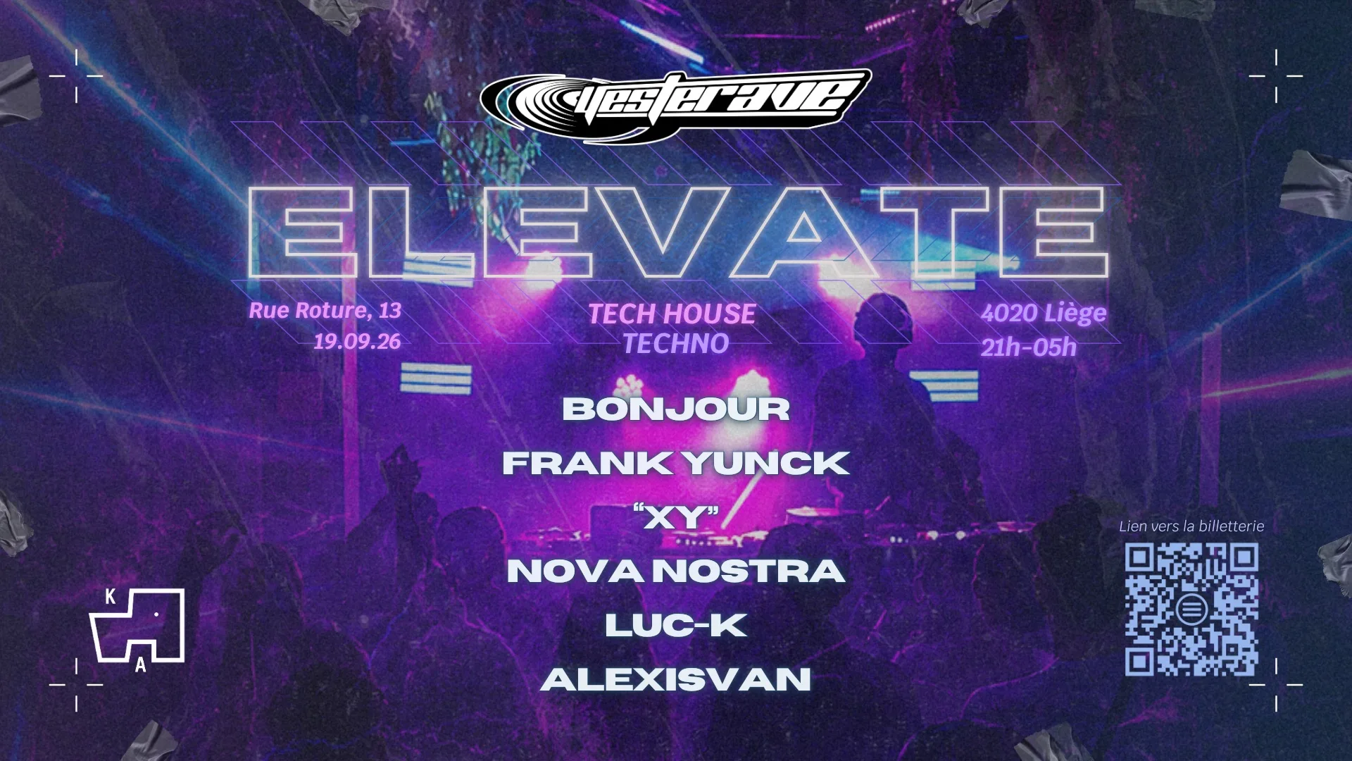YESTERAVE x KULTURA - ELEVATE #2 op Facebook