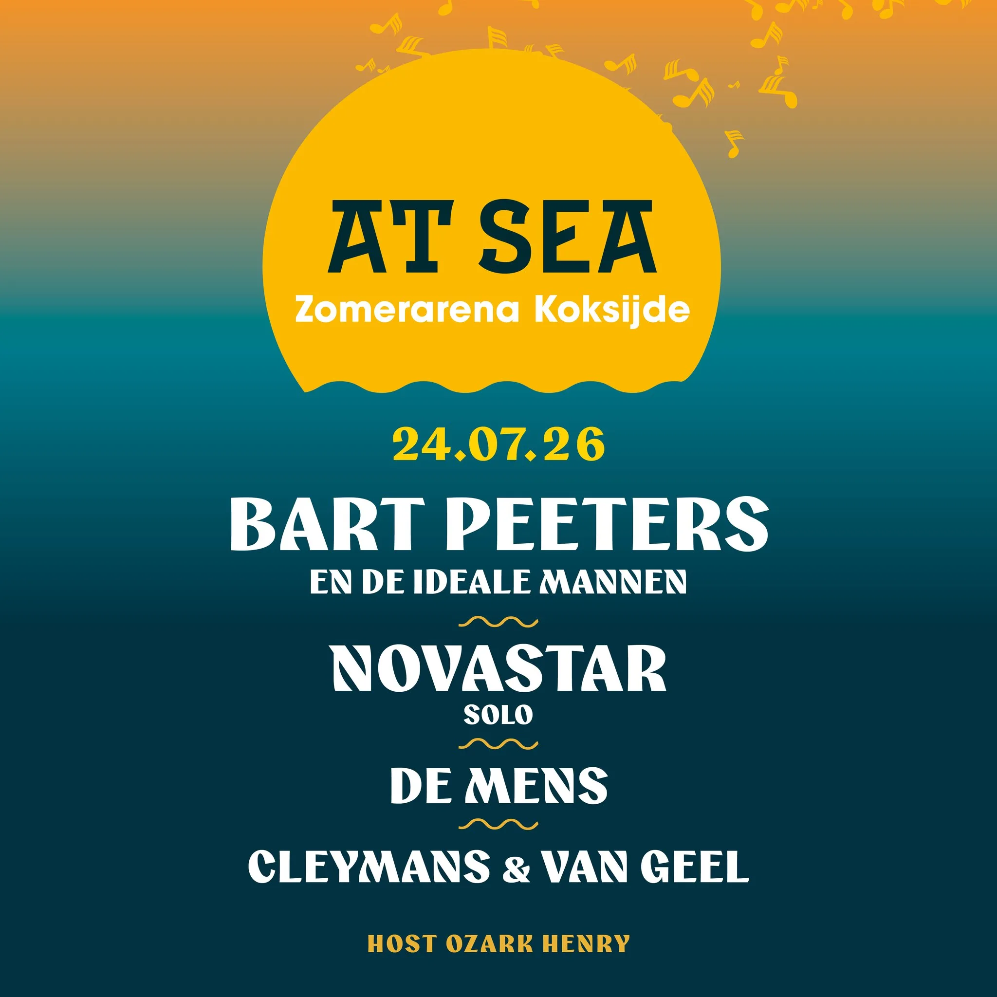 AT SEA | Zomerarena Koksijde op Facebook