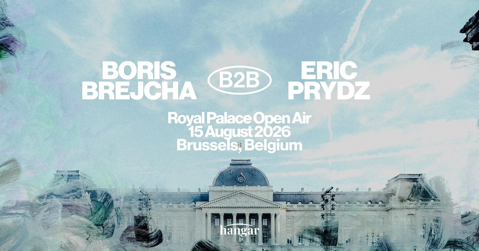 HANGAR invites BORIS BREJCHA b2b ERIC PRYDZ – ROYAL PALACE OPEN AIR op Facebook