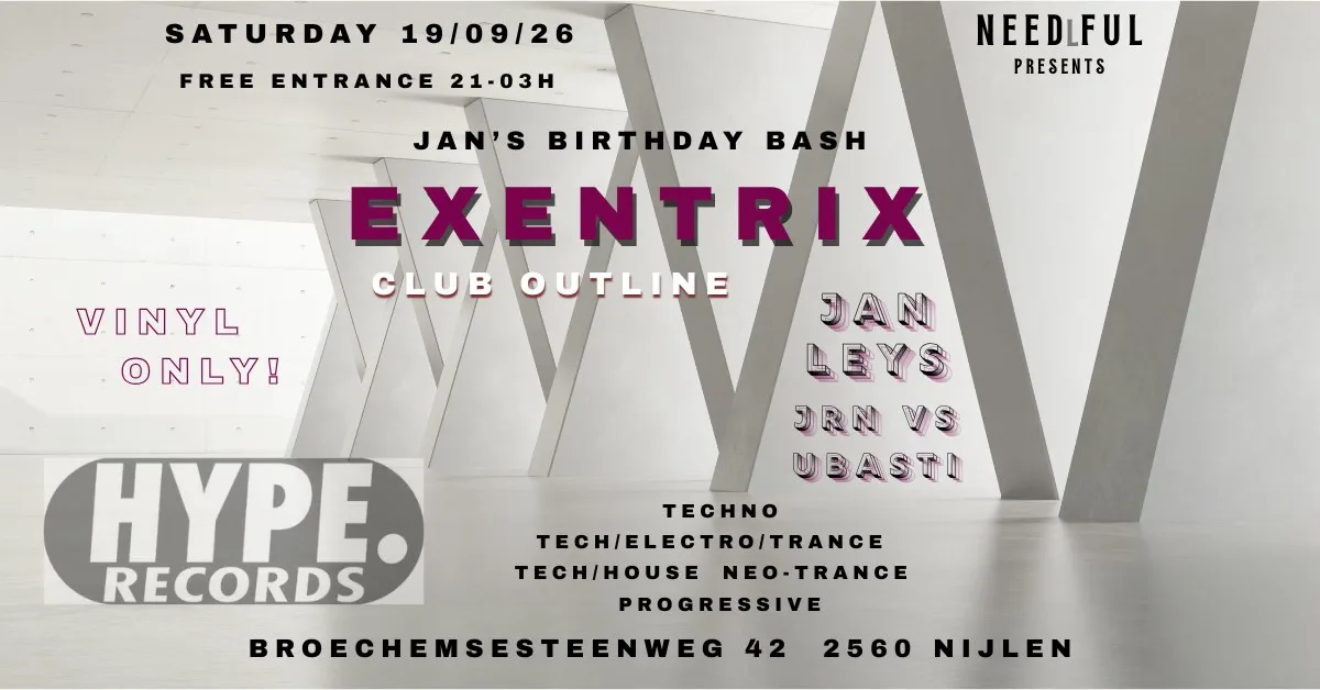 Jan's Birthday Bash - Exentrix - op Facebook