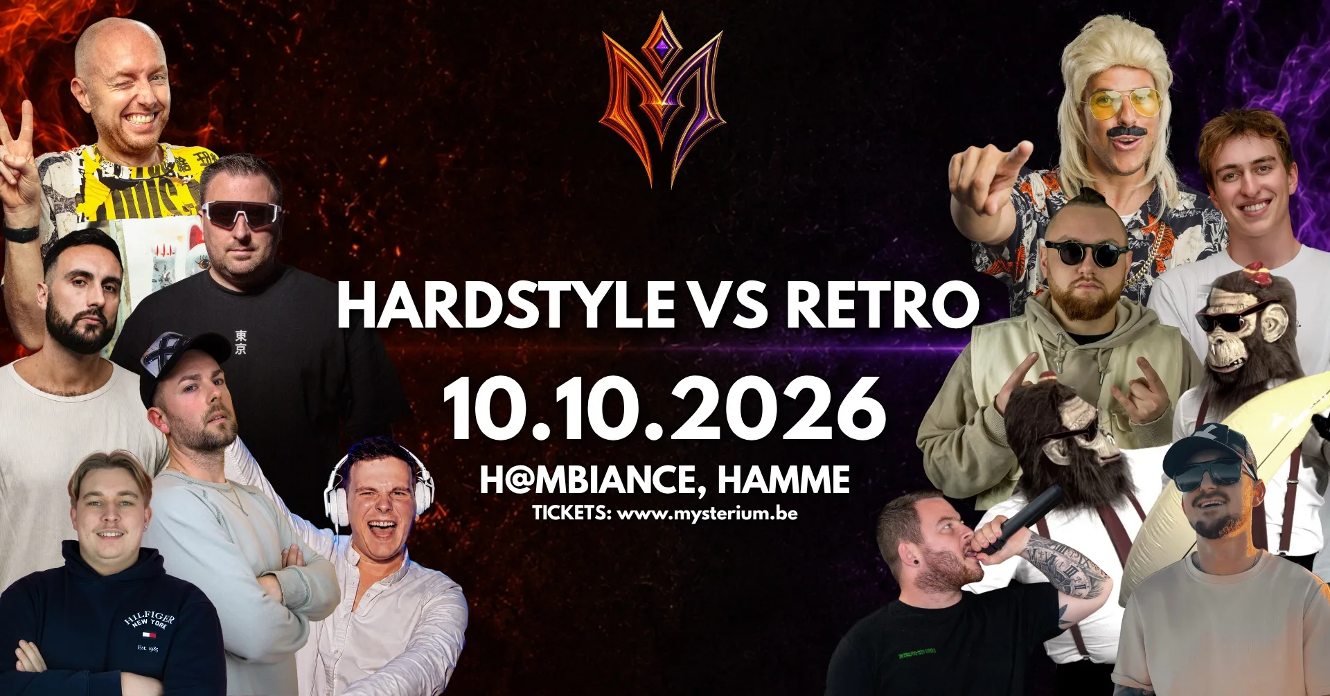 Mysterium: Hardstyle VS Retro op Facebook