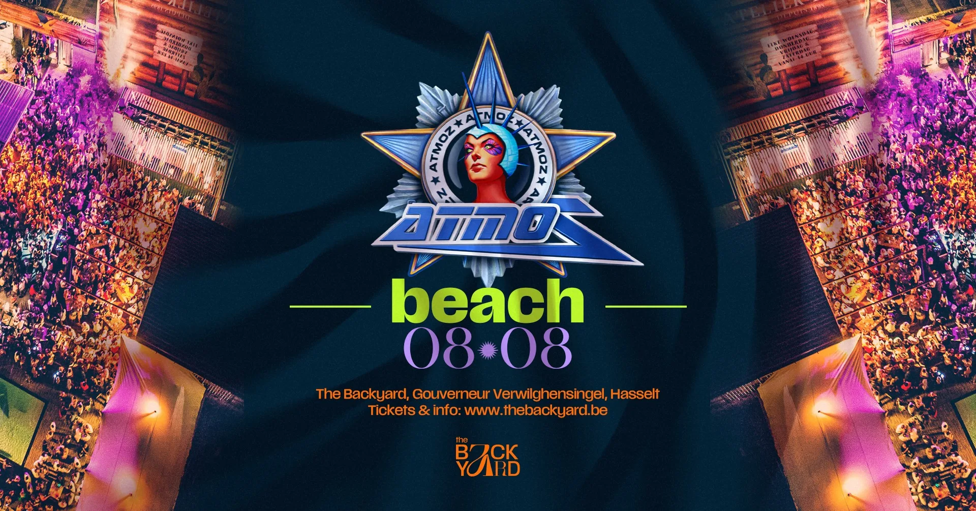 Atmoz Beach | The Backyard, Hasselt op Facebook