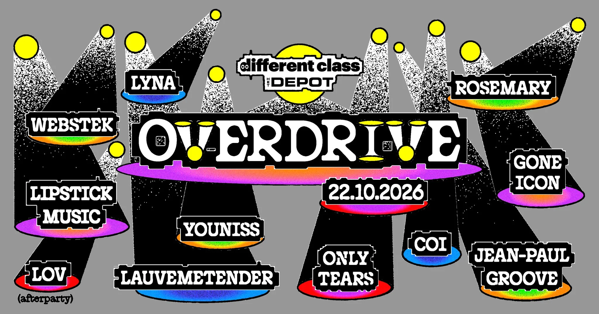 overdrive 2026 / Het Depot & Different Class op Facebook