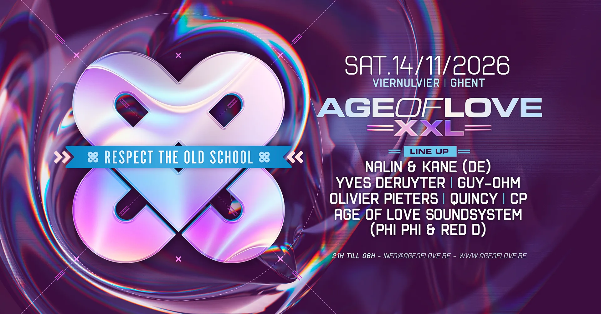 Age Of Love XXL op Facebook