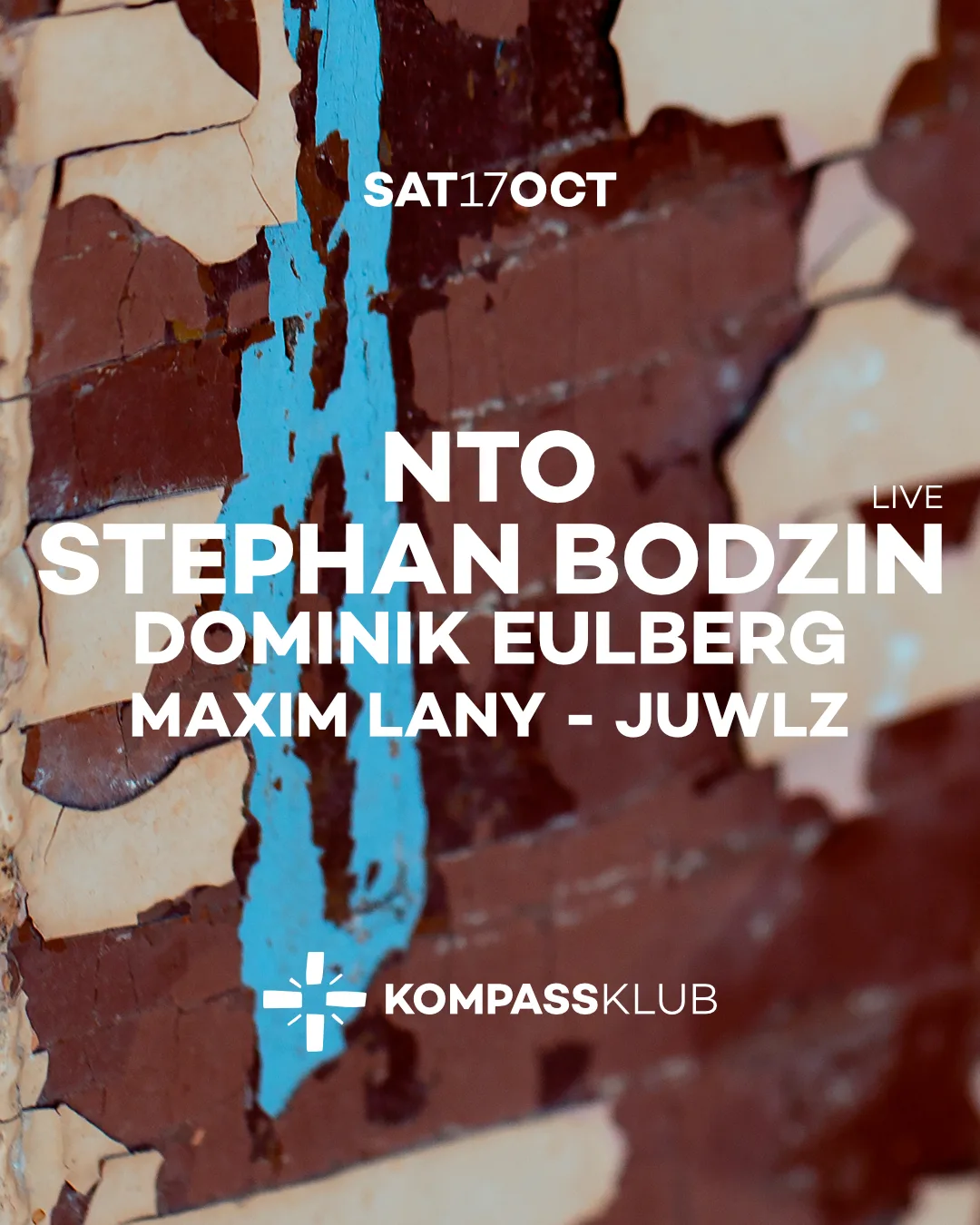 NTO & Stephan Bodzin at Kompass op Facebook