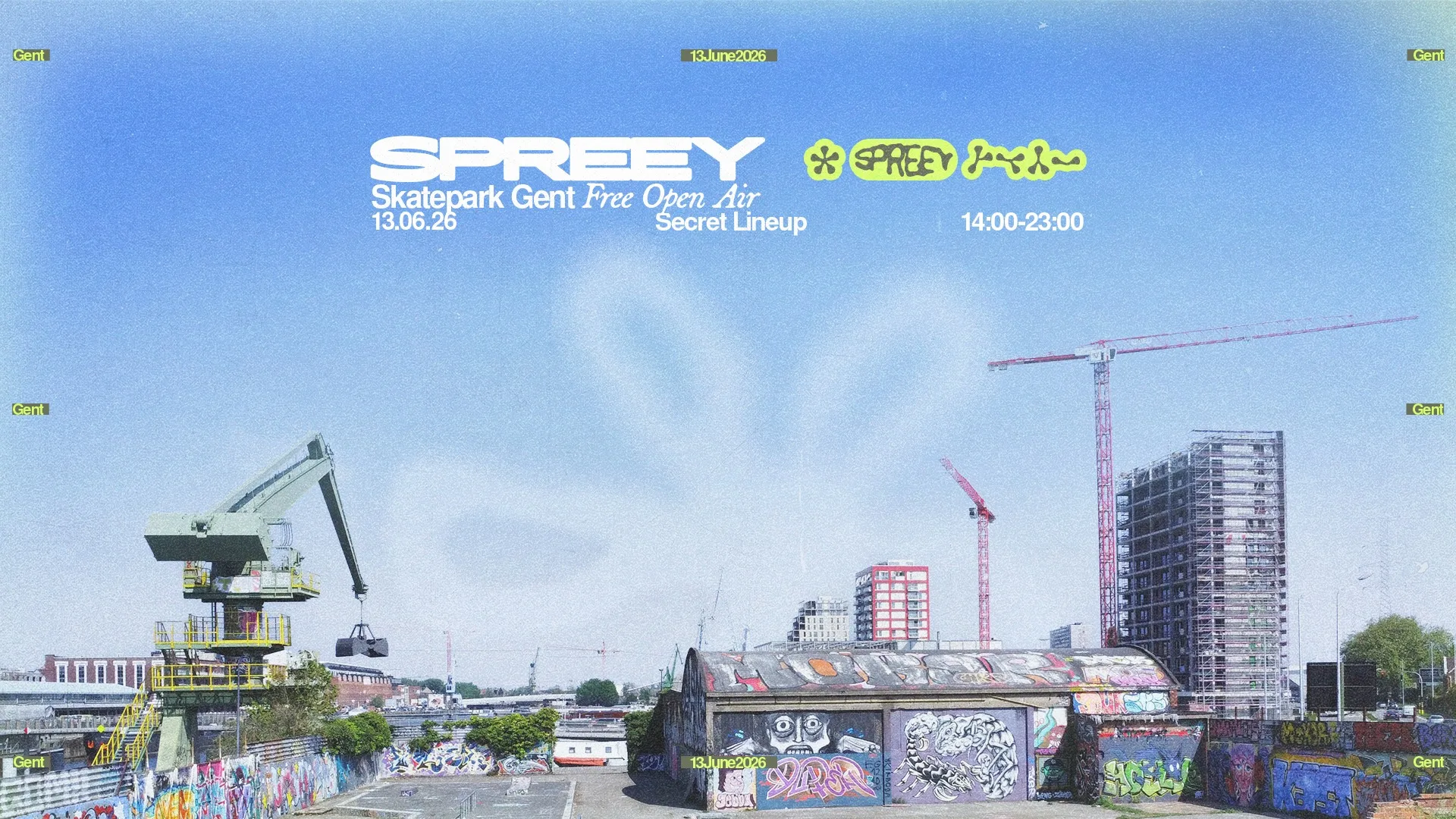 SPREEY Free Open Air ✱ Skatepark Dok Noord op Facebook
