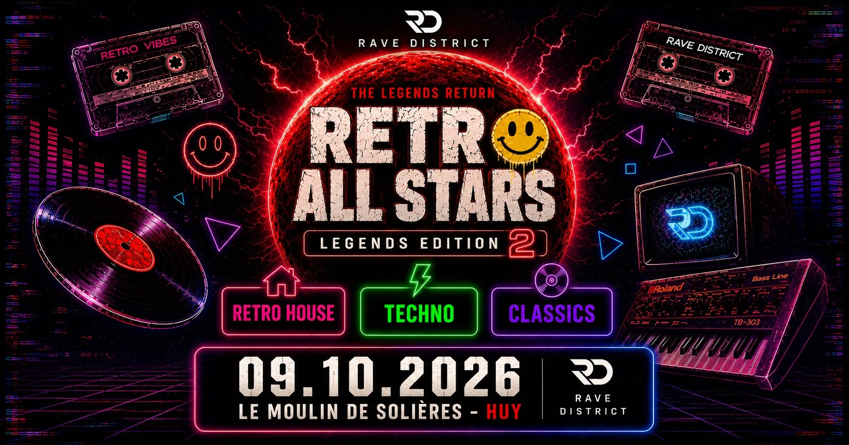 RETRO ALL STARS | Moulin de Solières op Facebook
