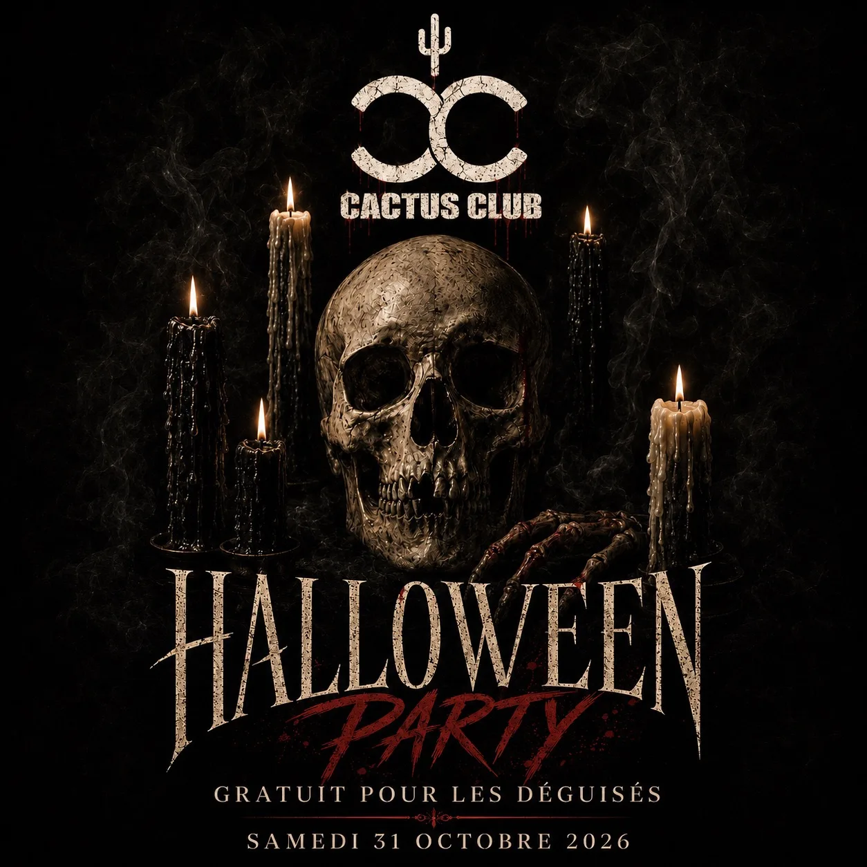 Halloween Party - KINGDOM OF SKULLS - Cactus Club op Facebook