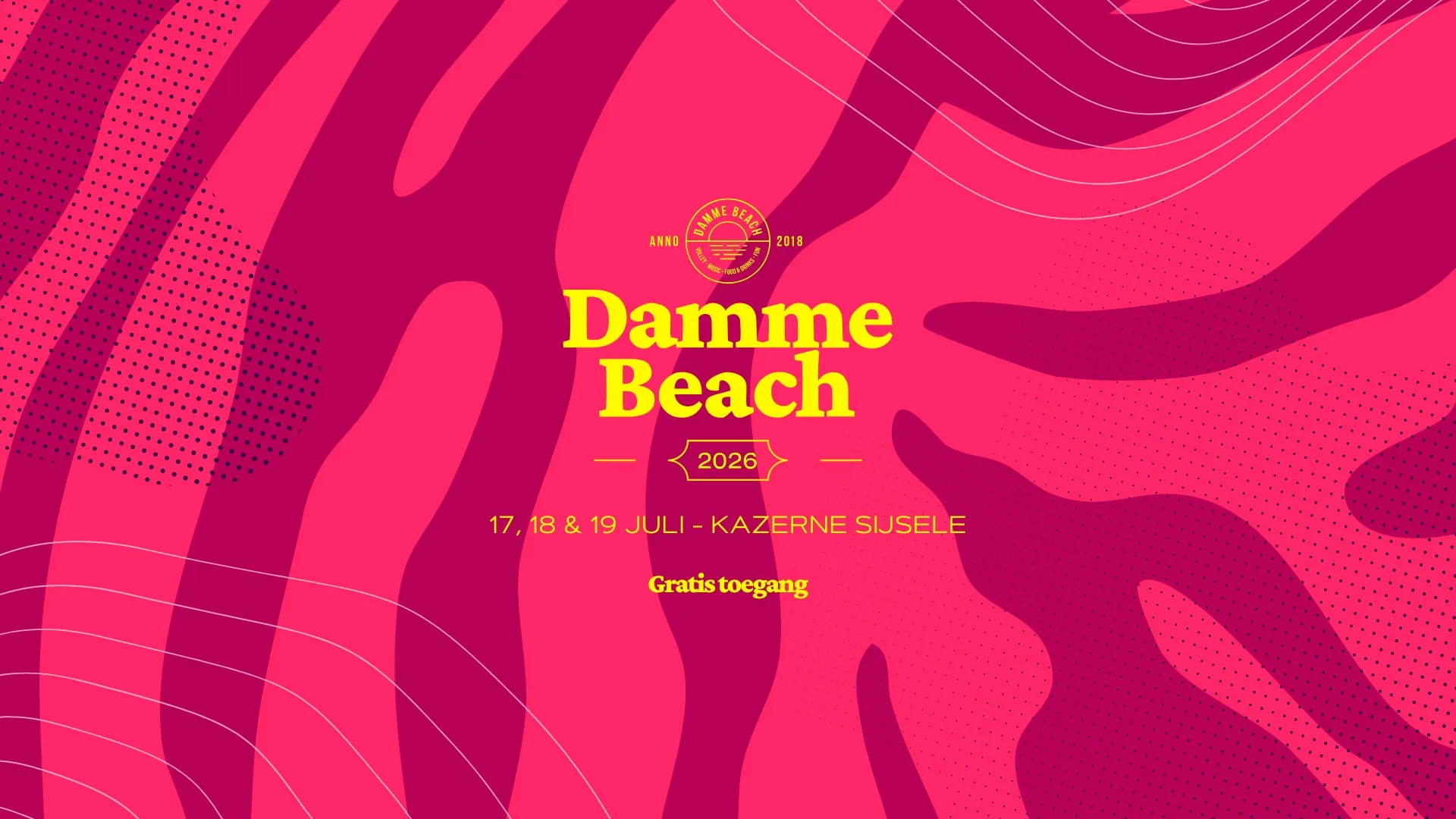 Damme Beach 2026 op Facebook