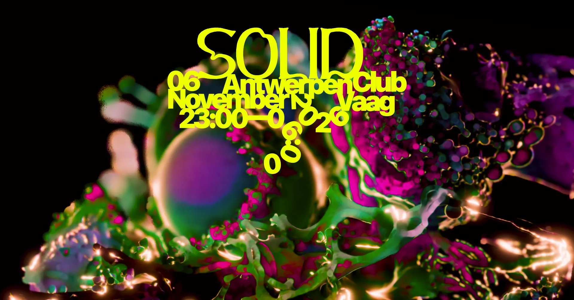 SOLID x CLUB VAAG w/OLIVE ANGUZ, MAUDUX, LENZ, LORRI ROSE b2B MAYDAY, LWSE b2B TONY STASH op Facebook