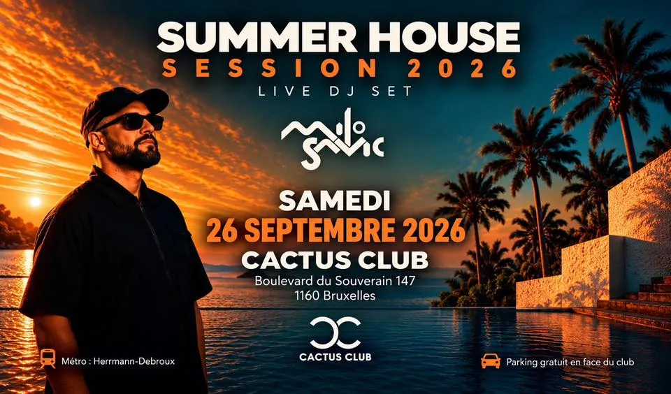 Summer House Session Live - Milo Savic op Facebook