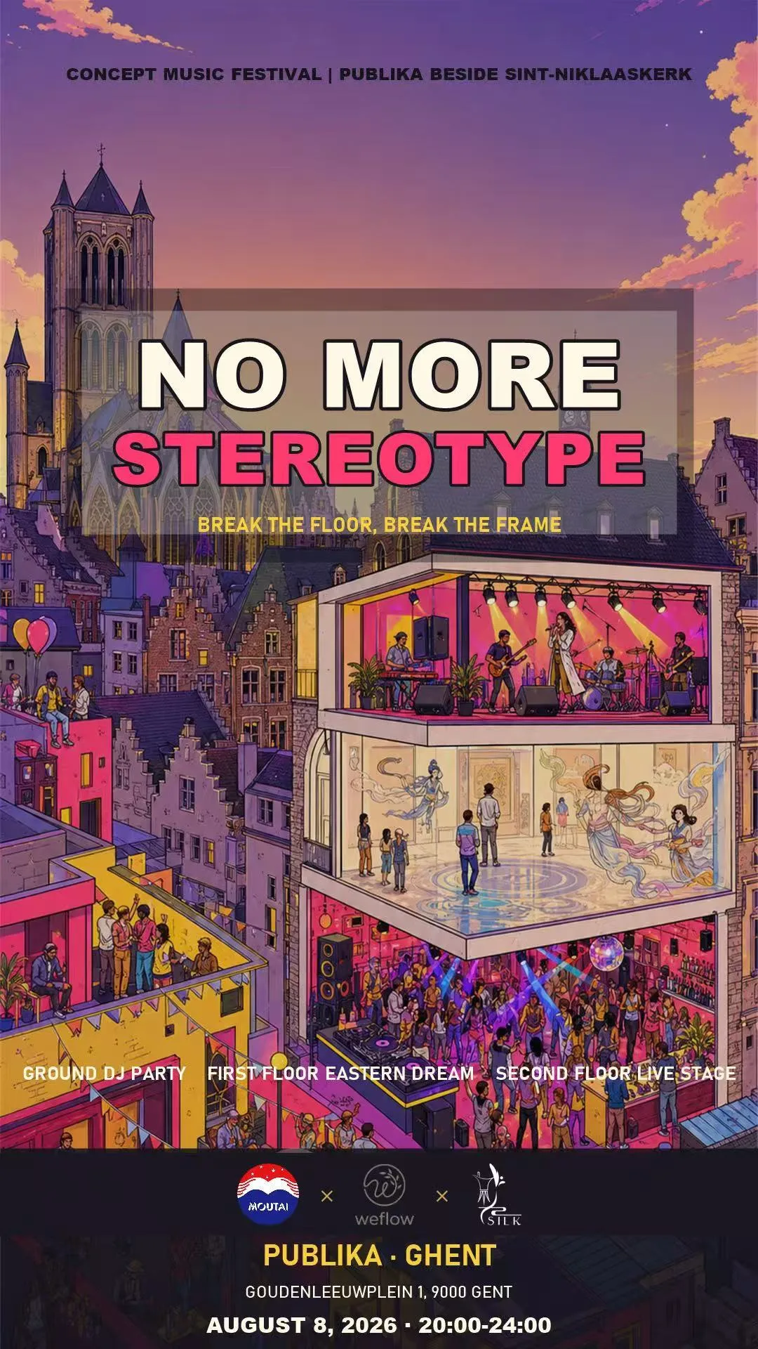 No Mode Stereotype Concept Music Festival op Facebook
