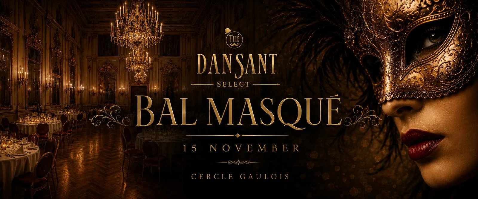 Thé Dansant Select - Bal Masqué op Facebook