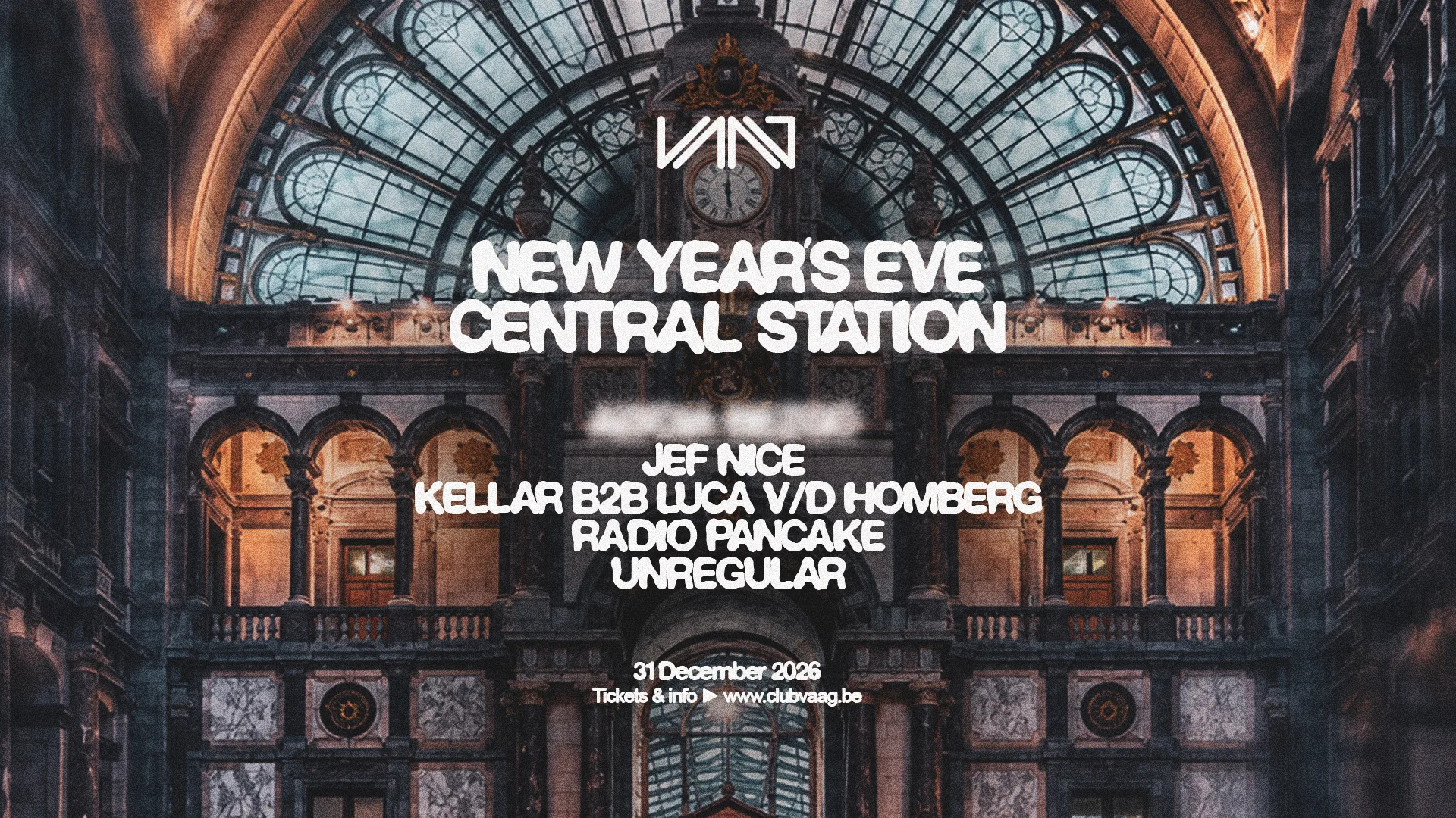 NEW YEARS EVE AT CENTRAL STATION op Facebook