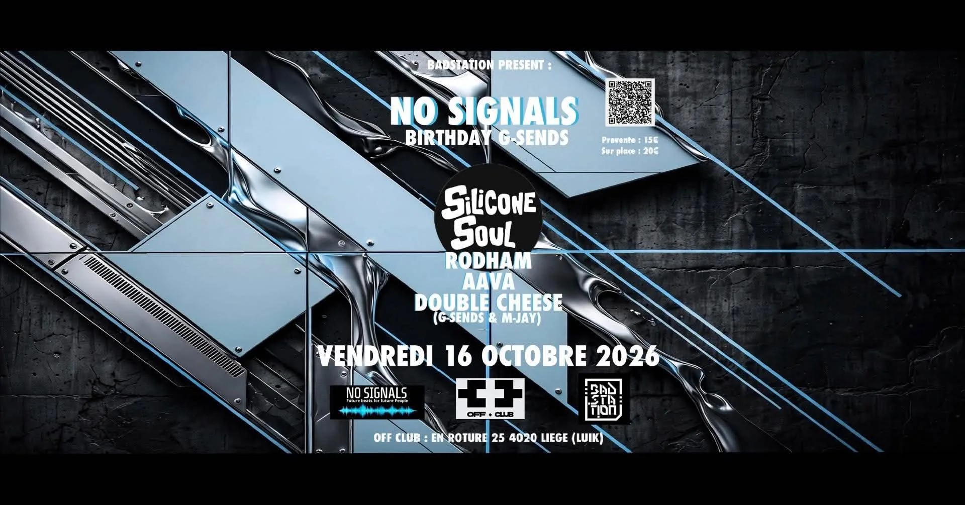 SILICONE SOUL - No signals (g-sends bday) OFF CLUB op Facebook