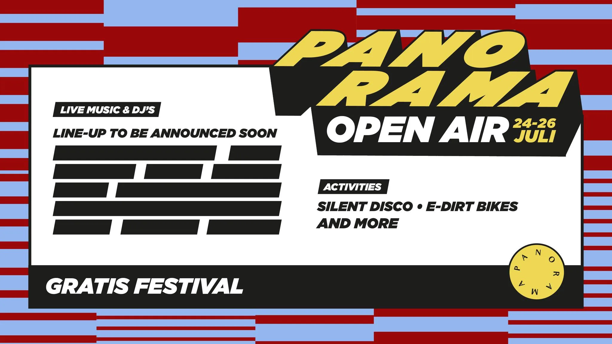 Panorama Open Air 2026 op Facebook