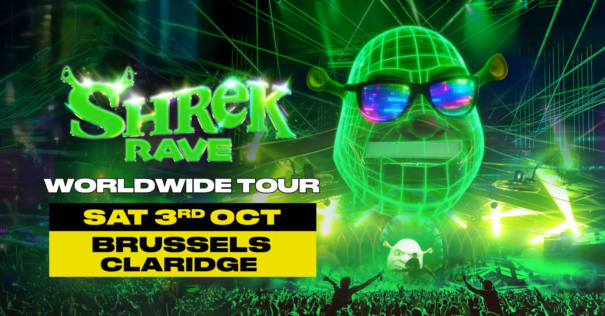 Shrek Rave Is Coming To Brussels! op Facebook