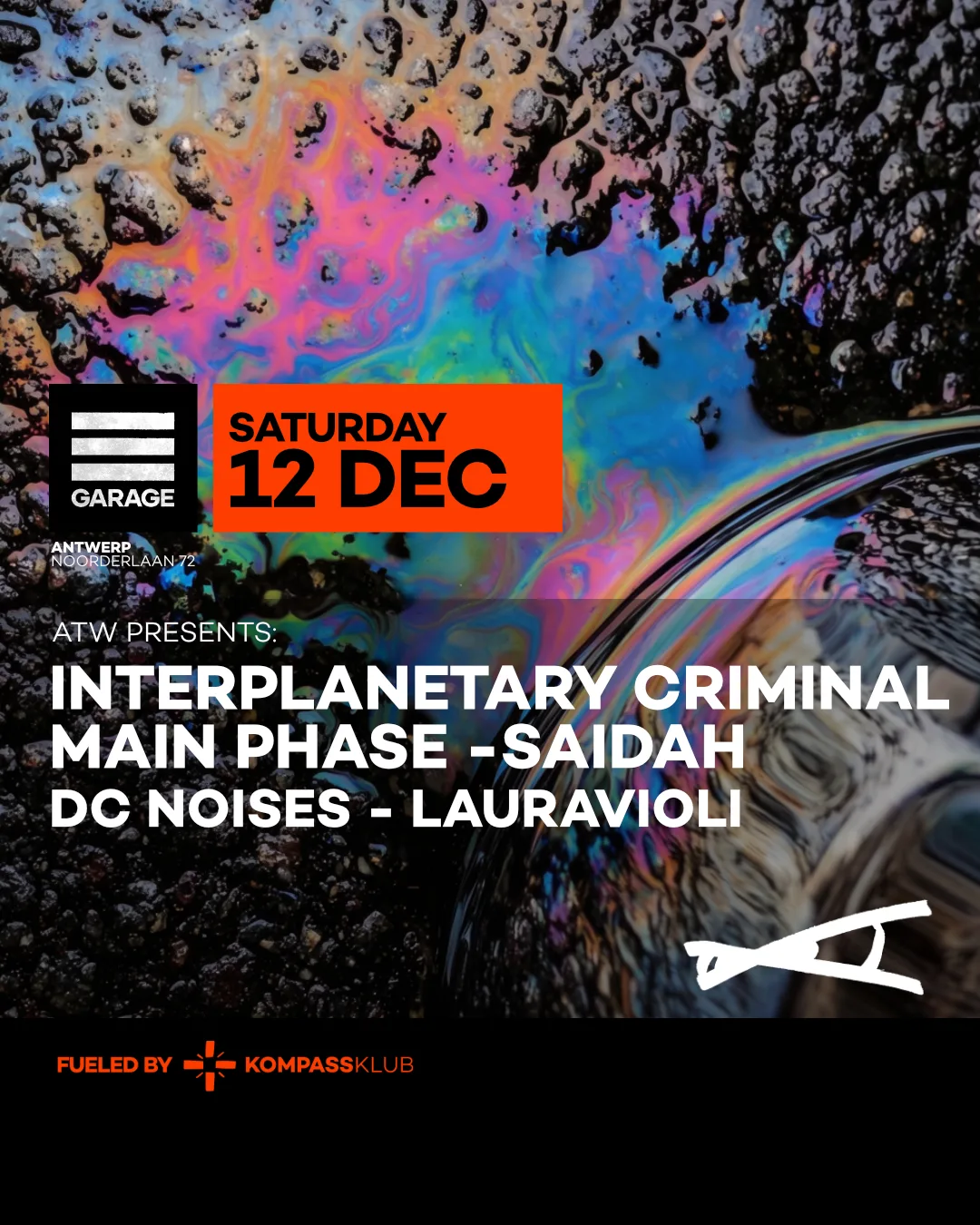 Interplanetary Criminal at Garage op Facebook