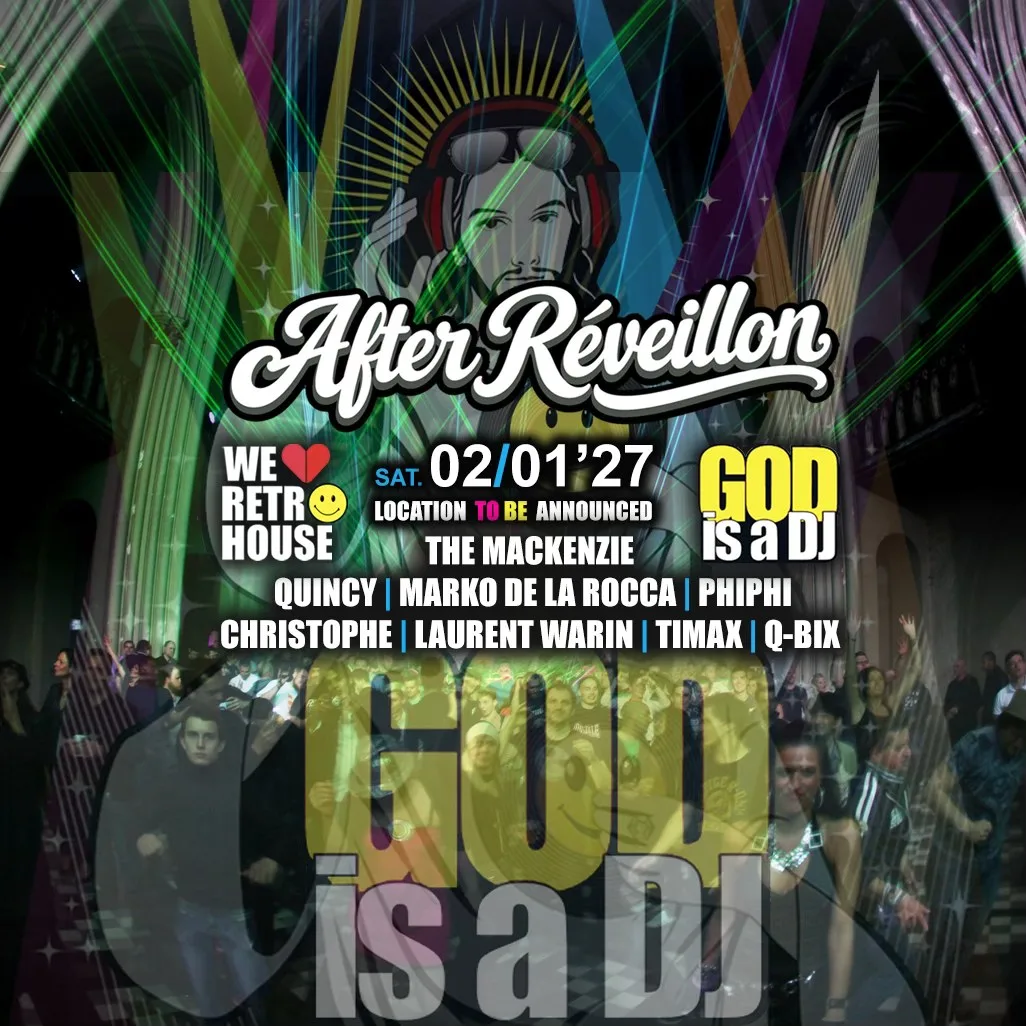 WE❤️RETRO HOUSE | AFTER RÉVEILLON |  GOD IS A DJ op Facebook