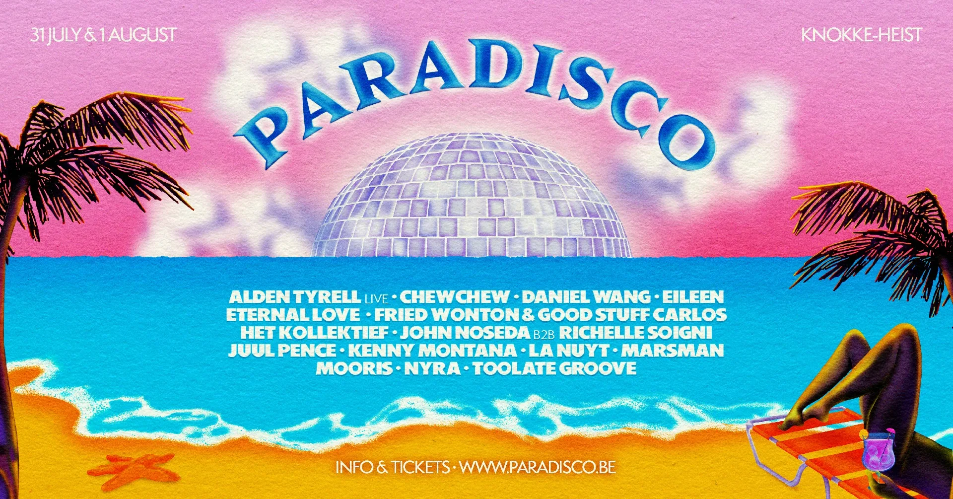 Paradisco 2026 op Facebook