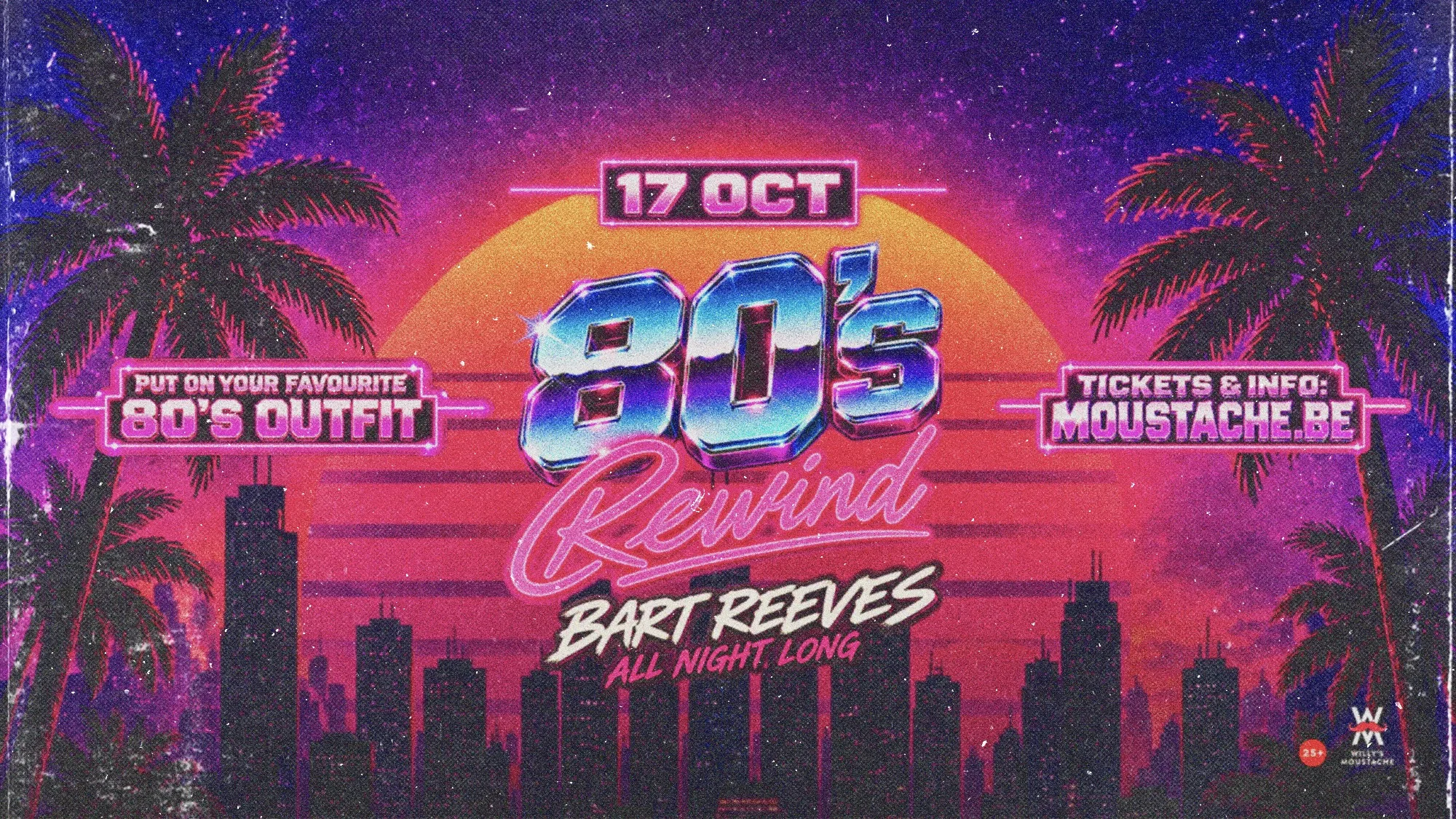 Sat. 17 Oct. | 80's Rewind op Facebook