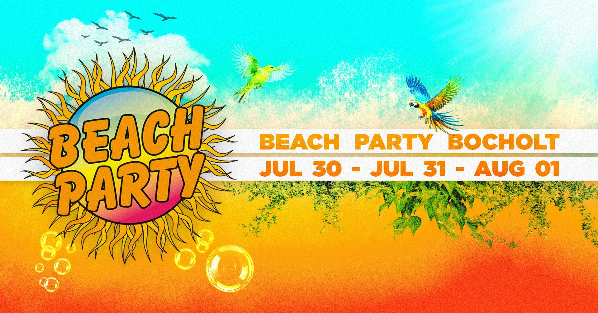Beach Party Bocholt 2026 op Facebook