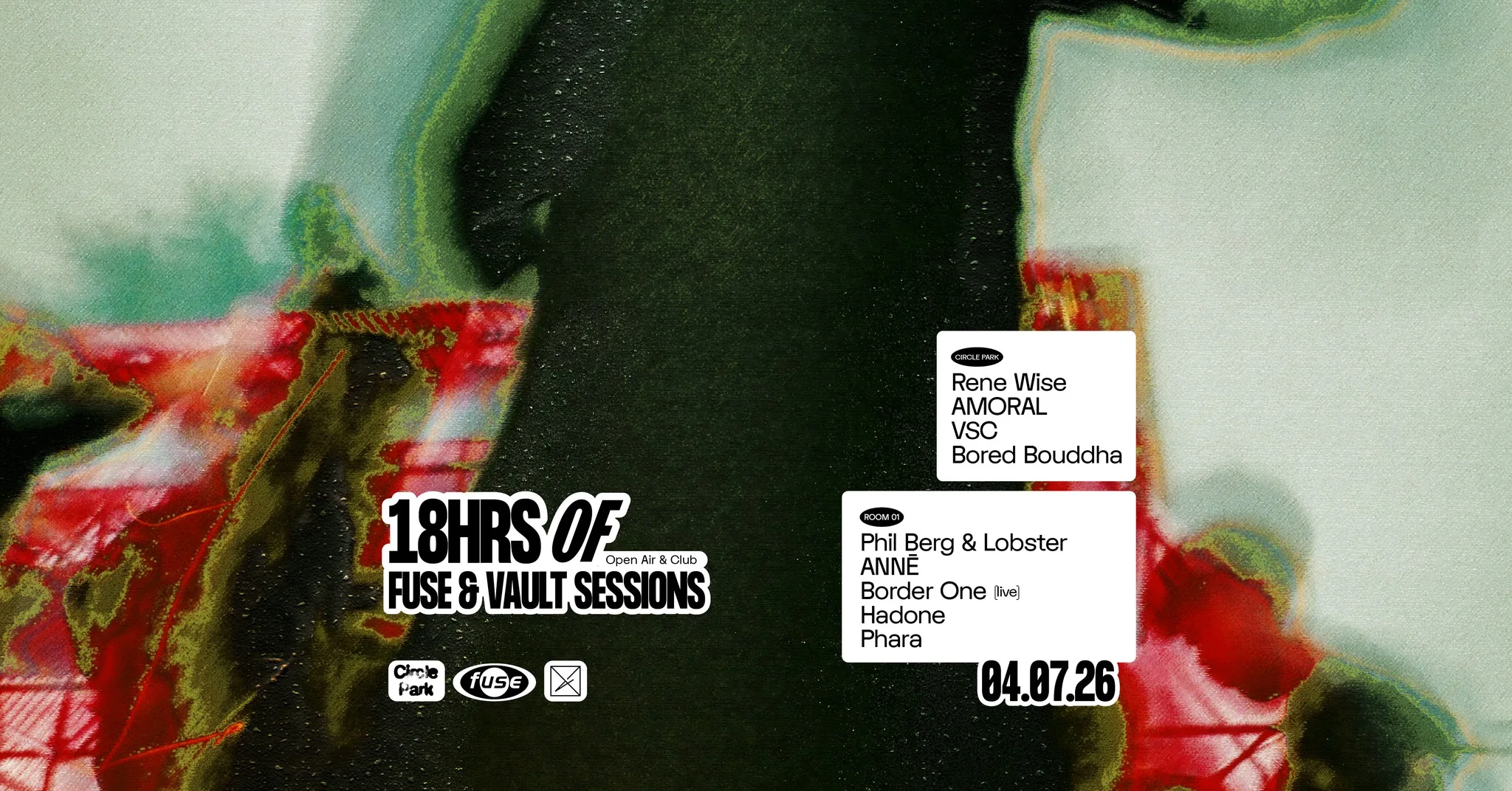 18HRS of Fuse w/ Vault Sessions: Open Air & Club op Facebook
