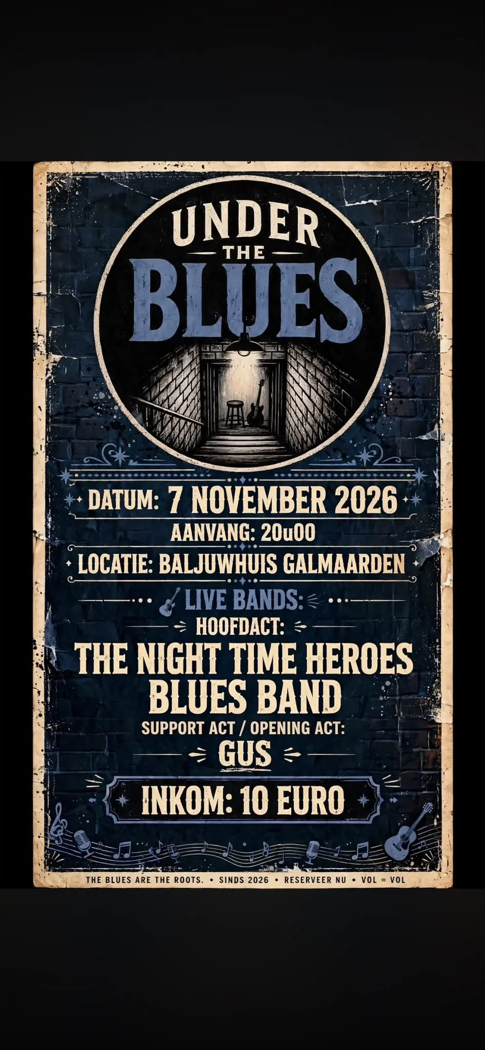 Under the Blues 1st edition op Facebook