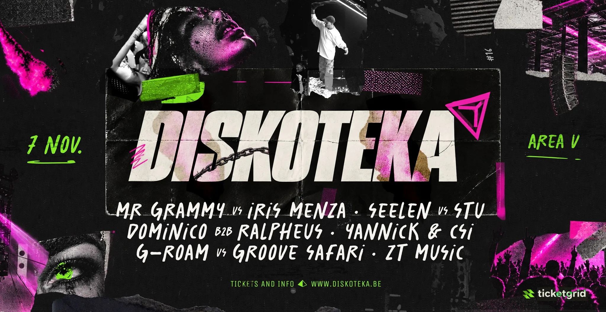 Diskoteka x Back2back edition | Area V op Facebook