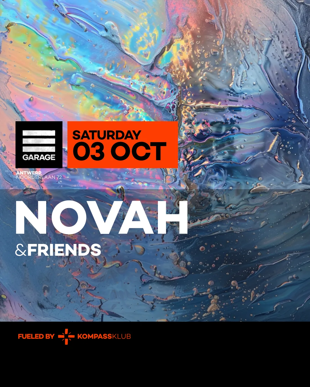 NOVAH at Garage op Facebook