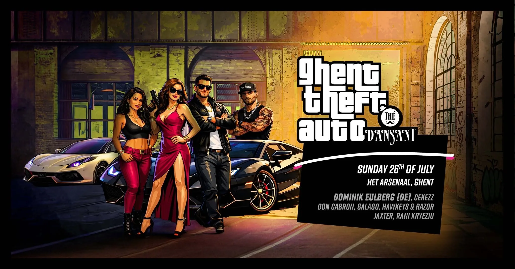 Thé Dansant - Ghent Theft Auto - Dominik Eulberg op Facebook