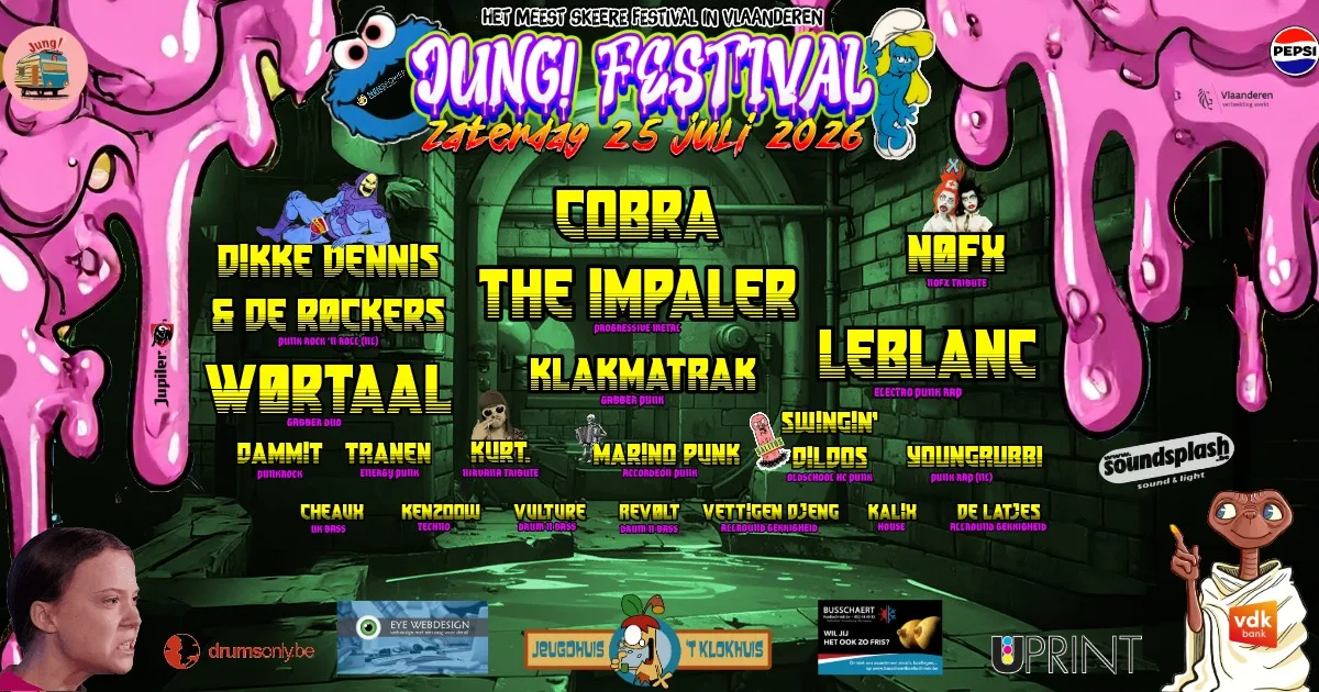 JUNG! FESTIVAL 2026 *free entrance* op Facebook