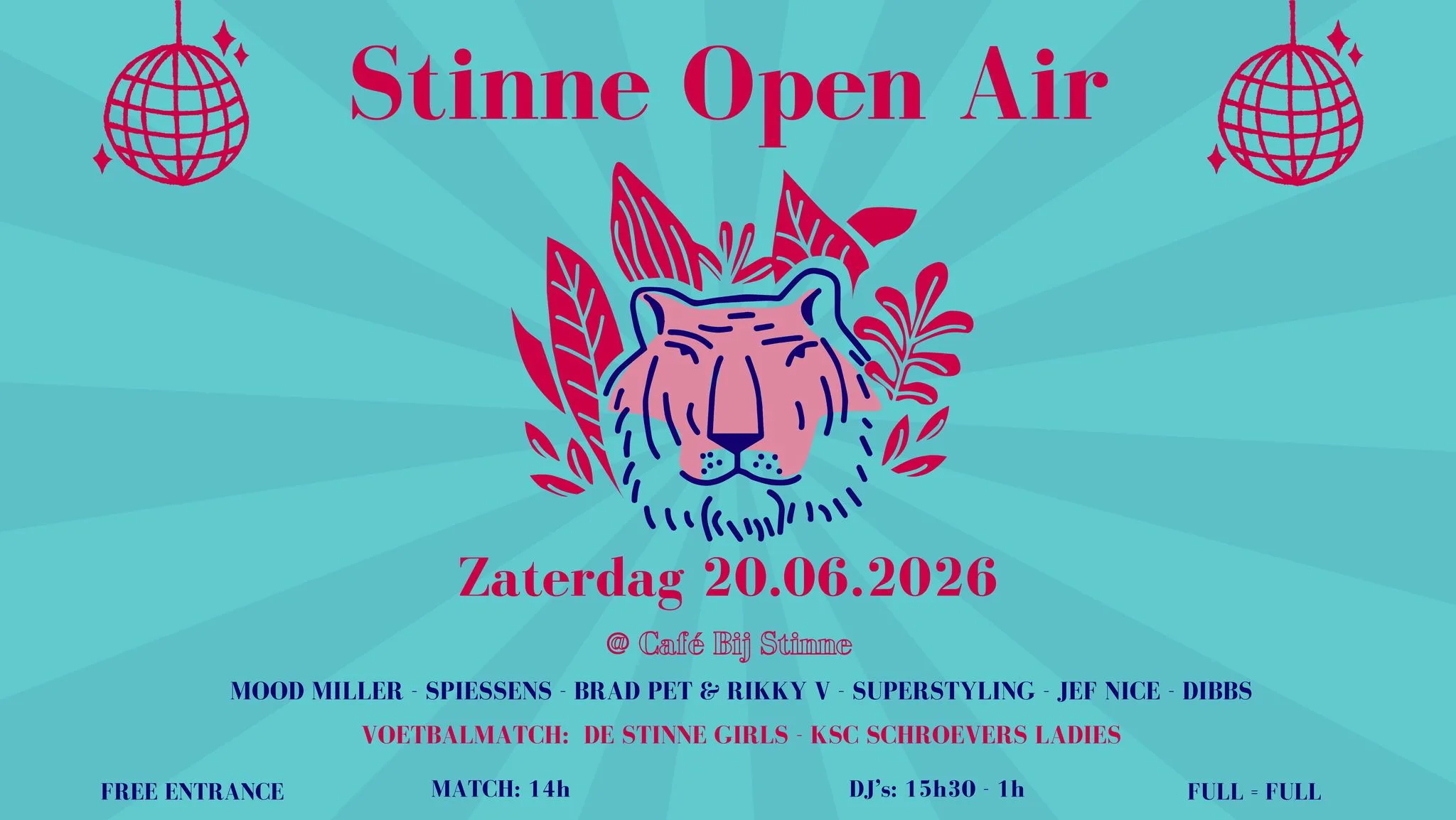 Stinne Open Air - Start Of Summer 2026 op Facebook