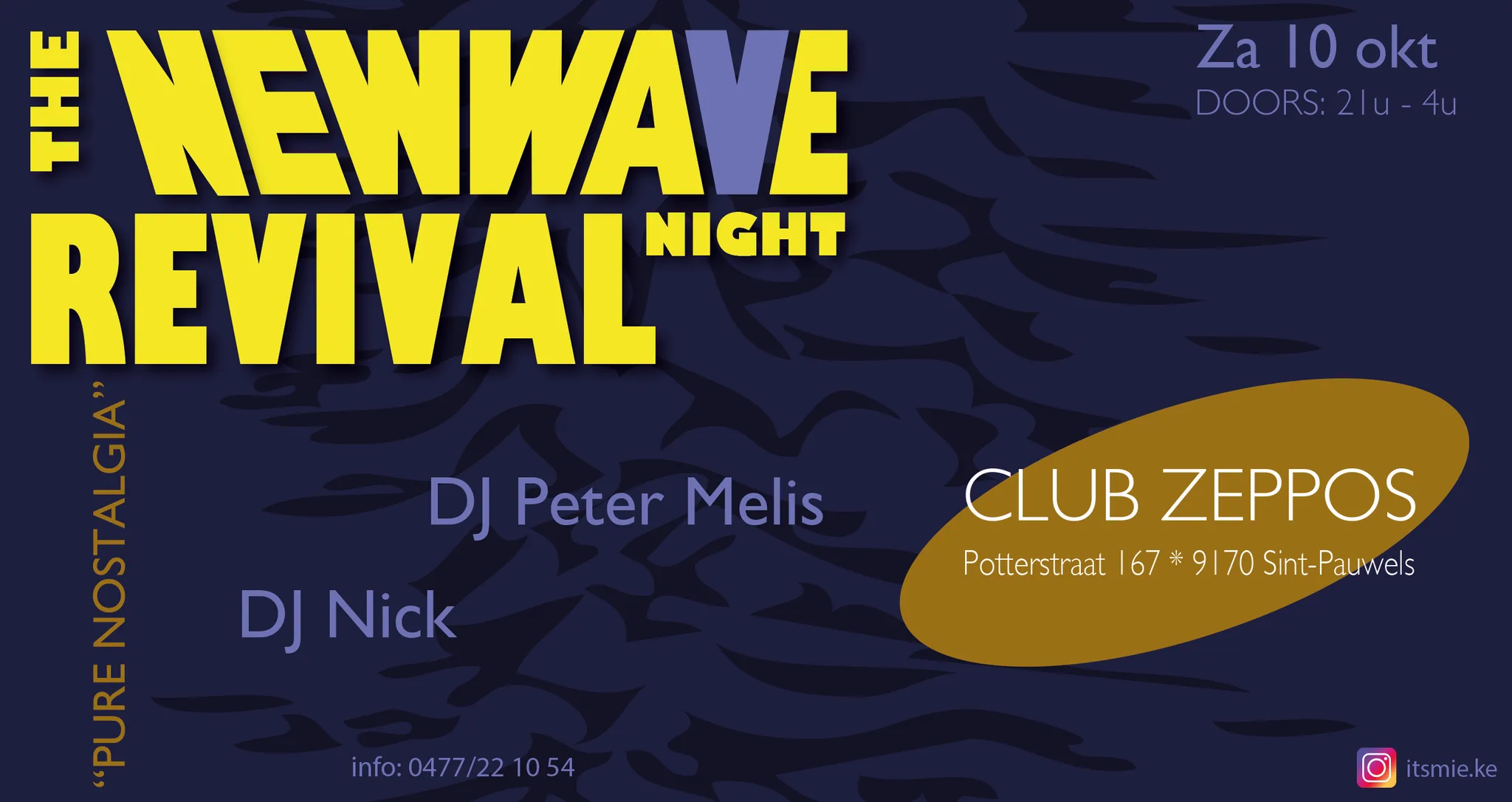 NEW WAVE REVIVAL NIGHT op Facebook