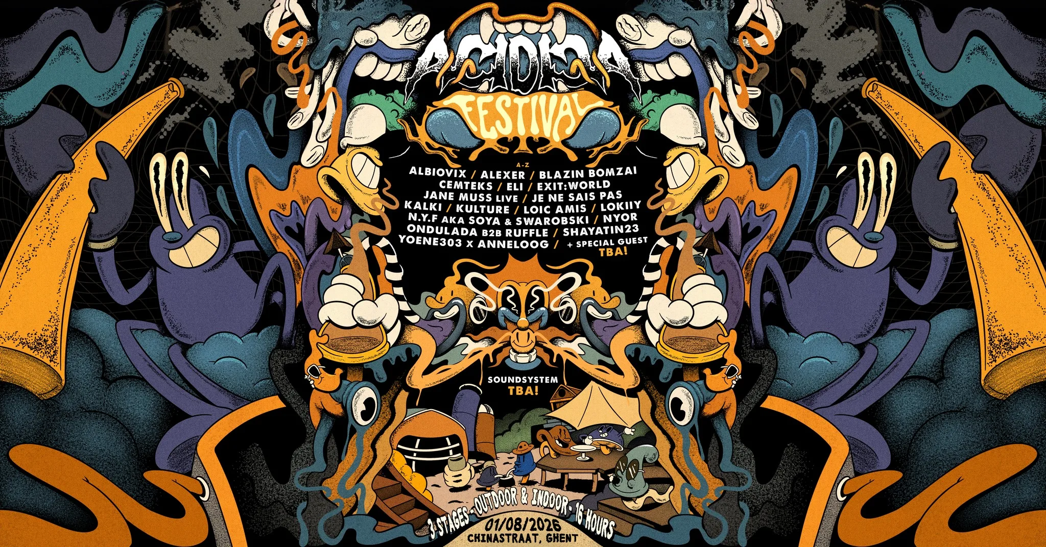 ACIDICA FESTIVAL 2026 op Facebook