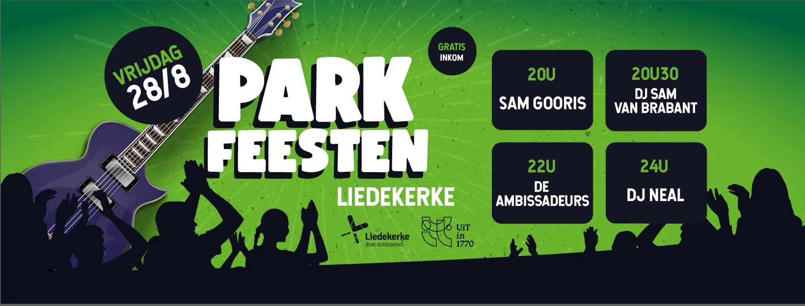 Parkfeesten Liedekerke 2026 op Facebook