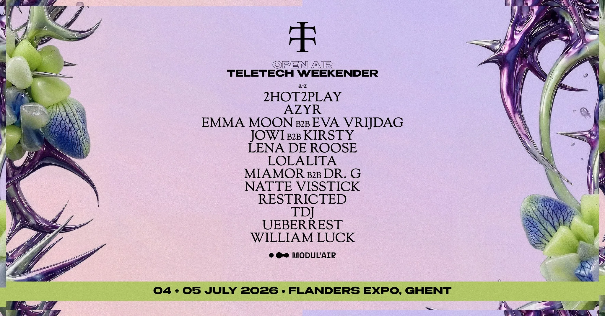MODUL'AIR Presents Teletech Open Air Weekender op Facebook